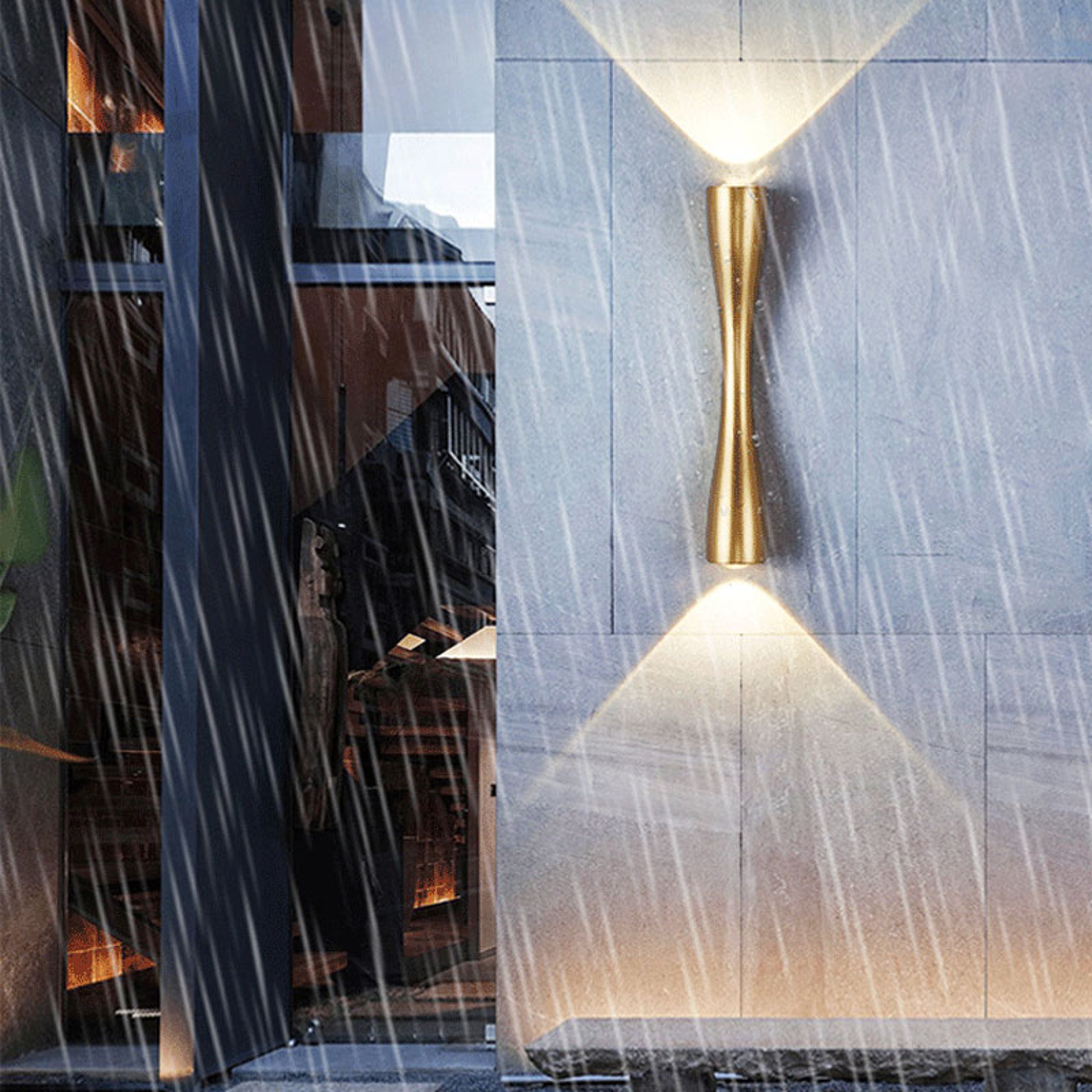 Luxury Modern Minimalist Outdoor Wall Lamp Waterproof Creative Personality Decor Nordic Home Aisle  2