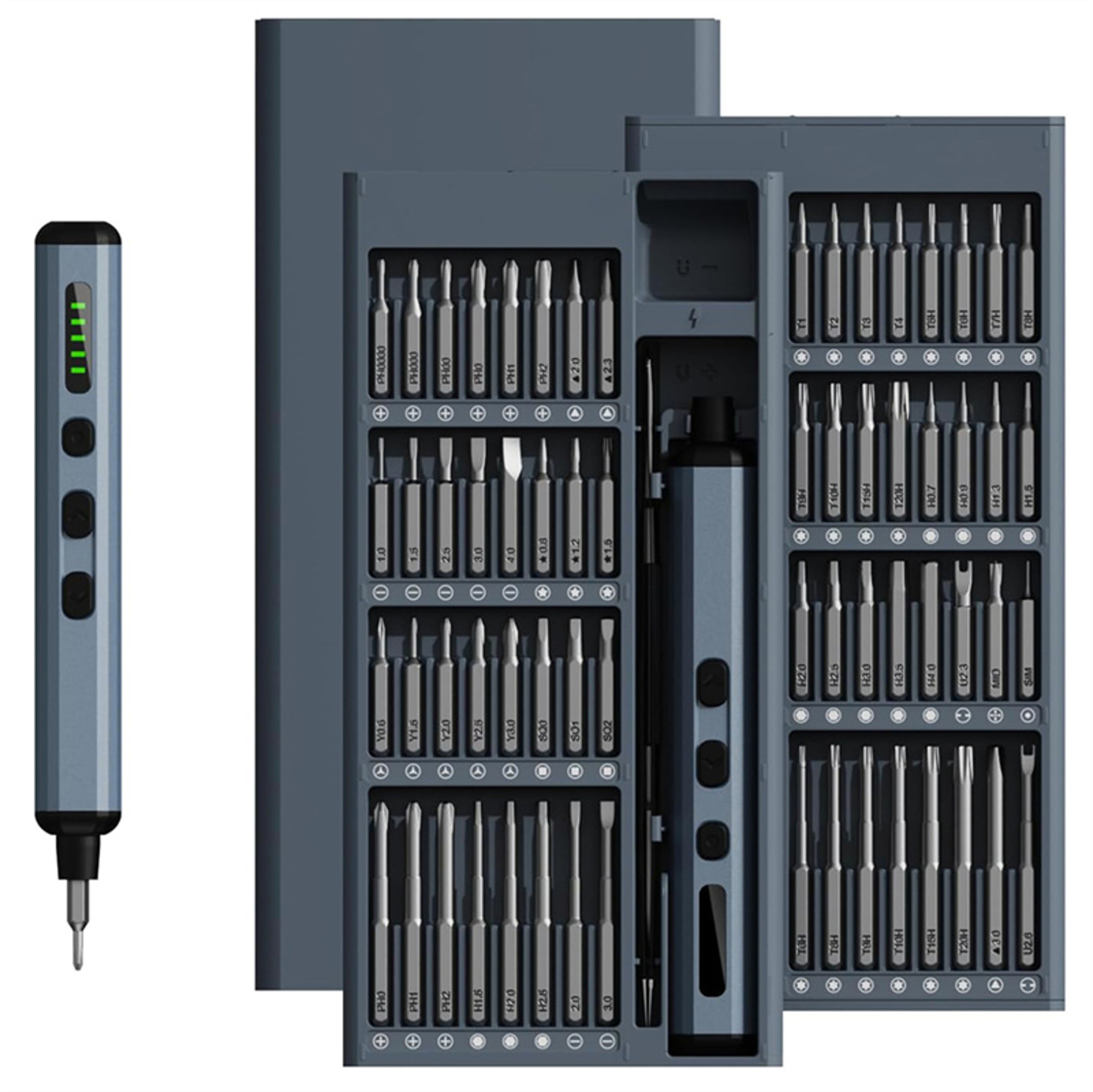 Torque Settings Electric Screwdriver Set Precision Power Tool With Magnetic Driver Bits For IPhone  4