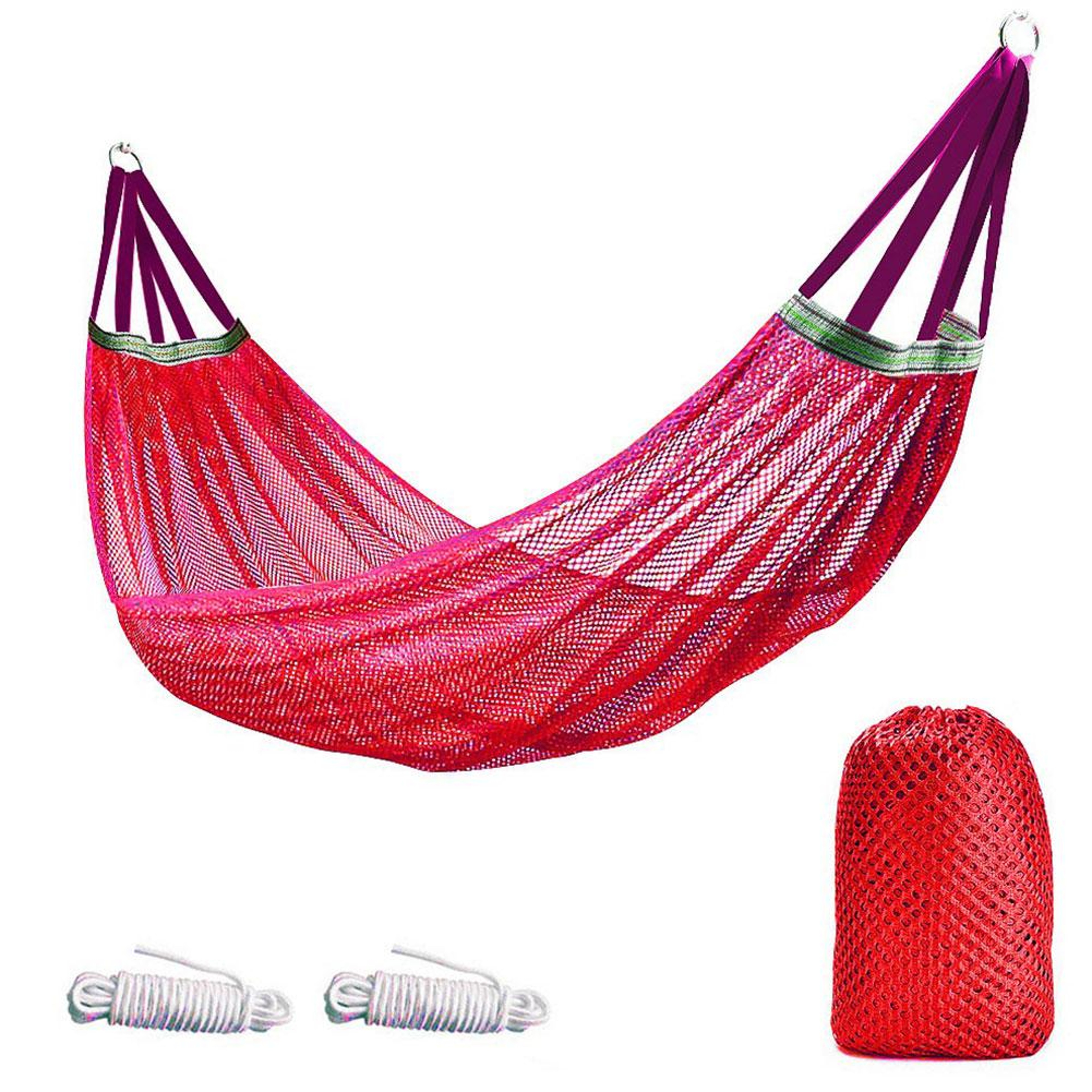 TrailNest Lightweight Camping Hammock With Straps Single Or Double Nylon 6