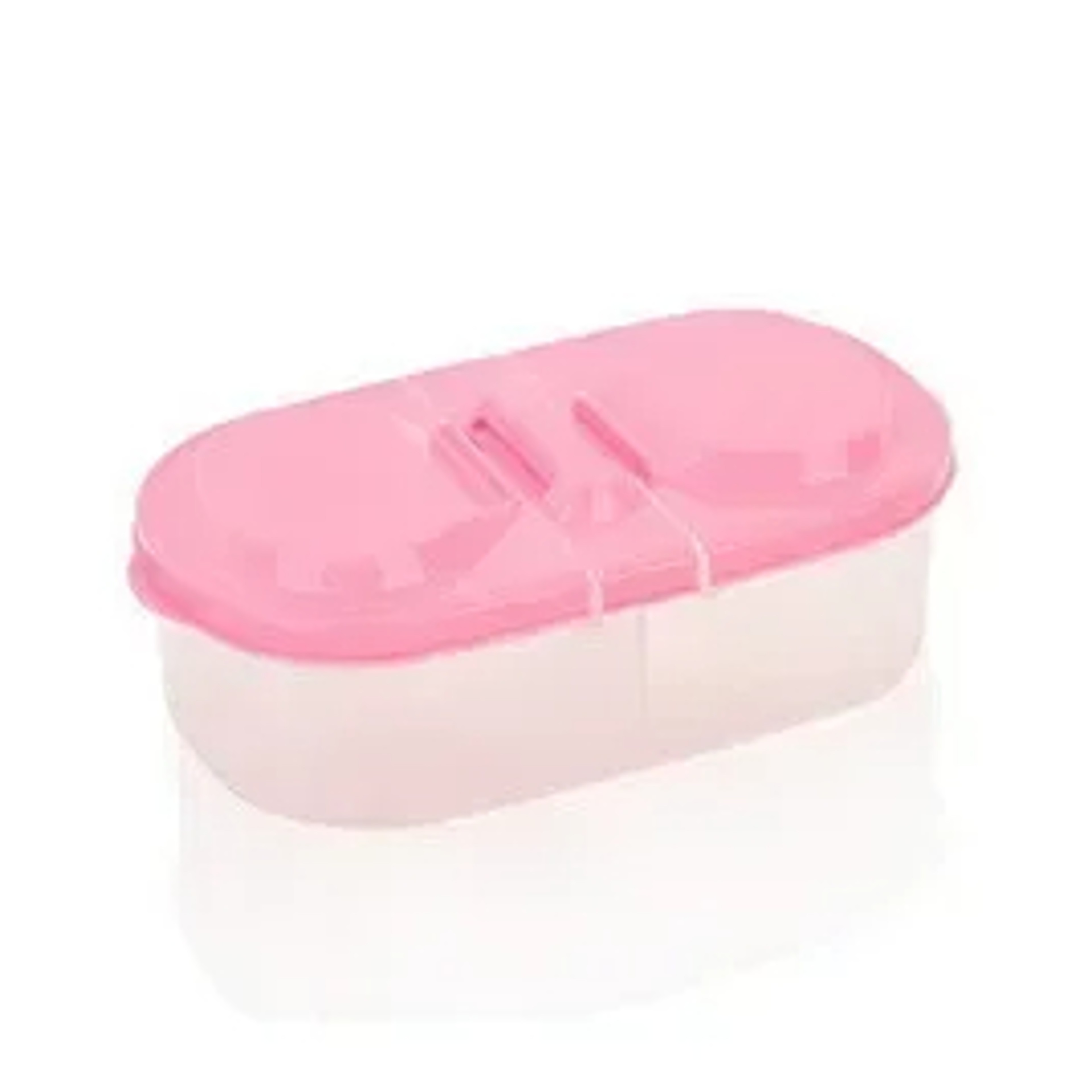 Portable Kids Lunch Box With Divider Reusable Fruit Snack Container 8