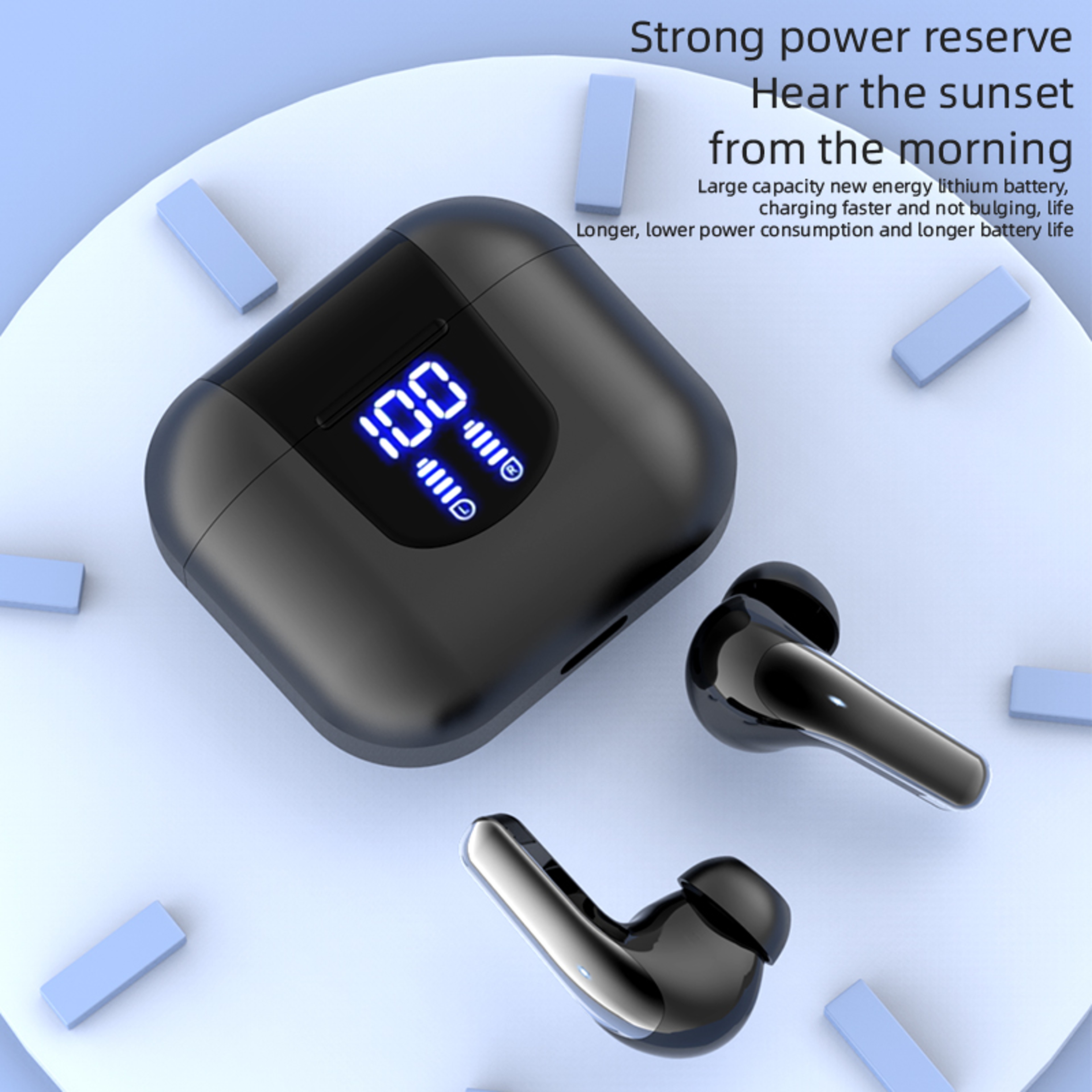 Deep Bass Wireless Earbuds with Noise Reduction and Low Latency Game Mode – view 4