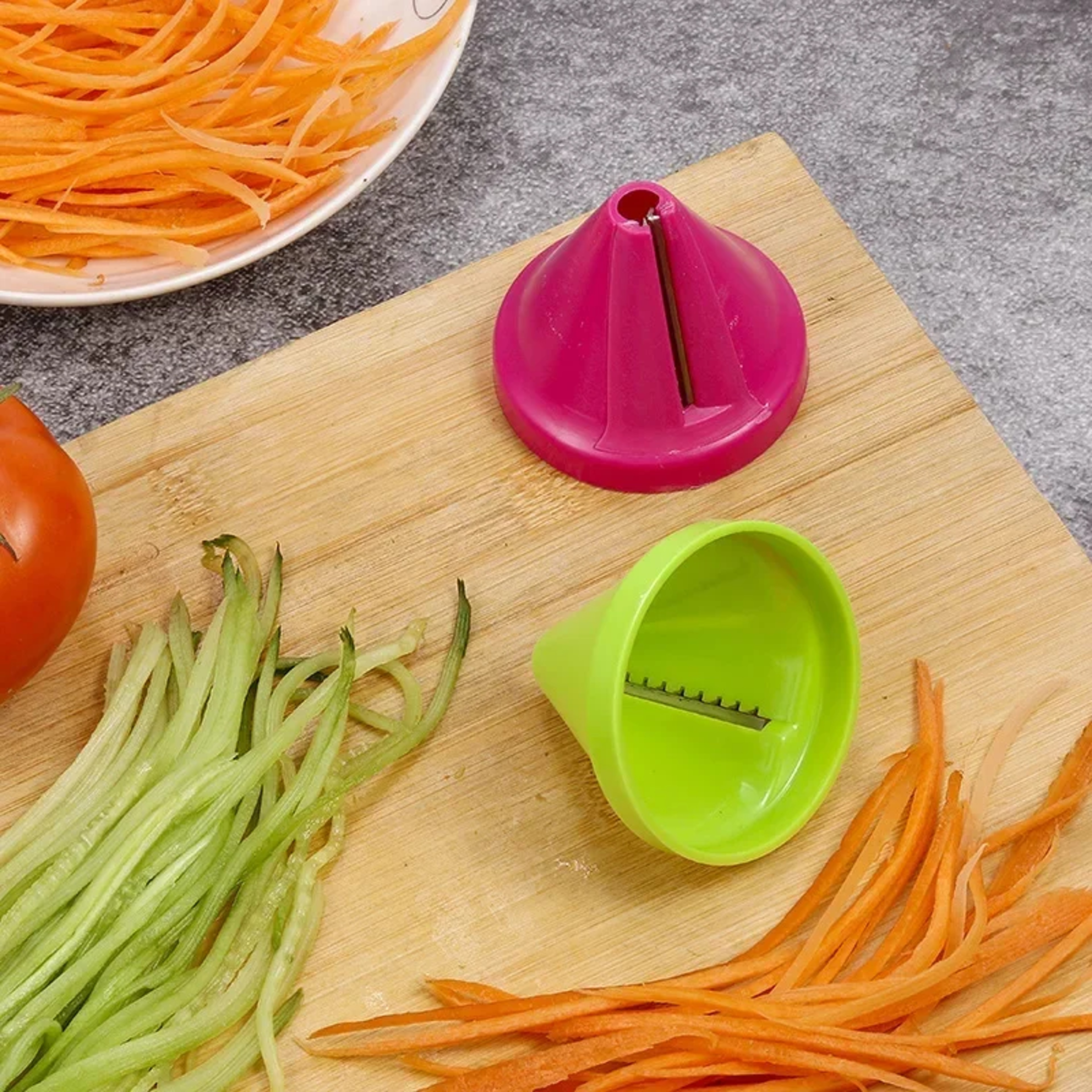 Vegetable Spiralizer and Julienne Peeler Manual Potato and Cucumber Cutter – view 4