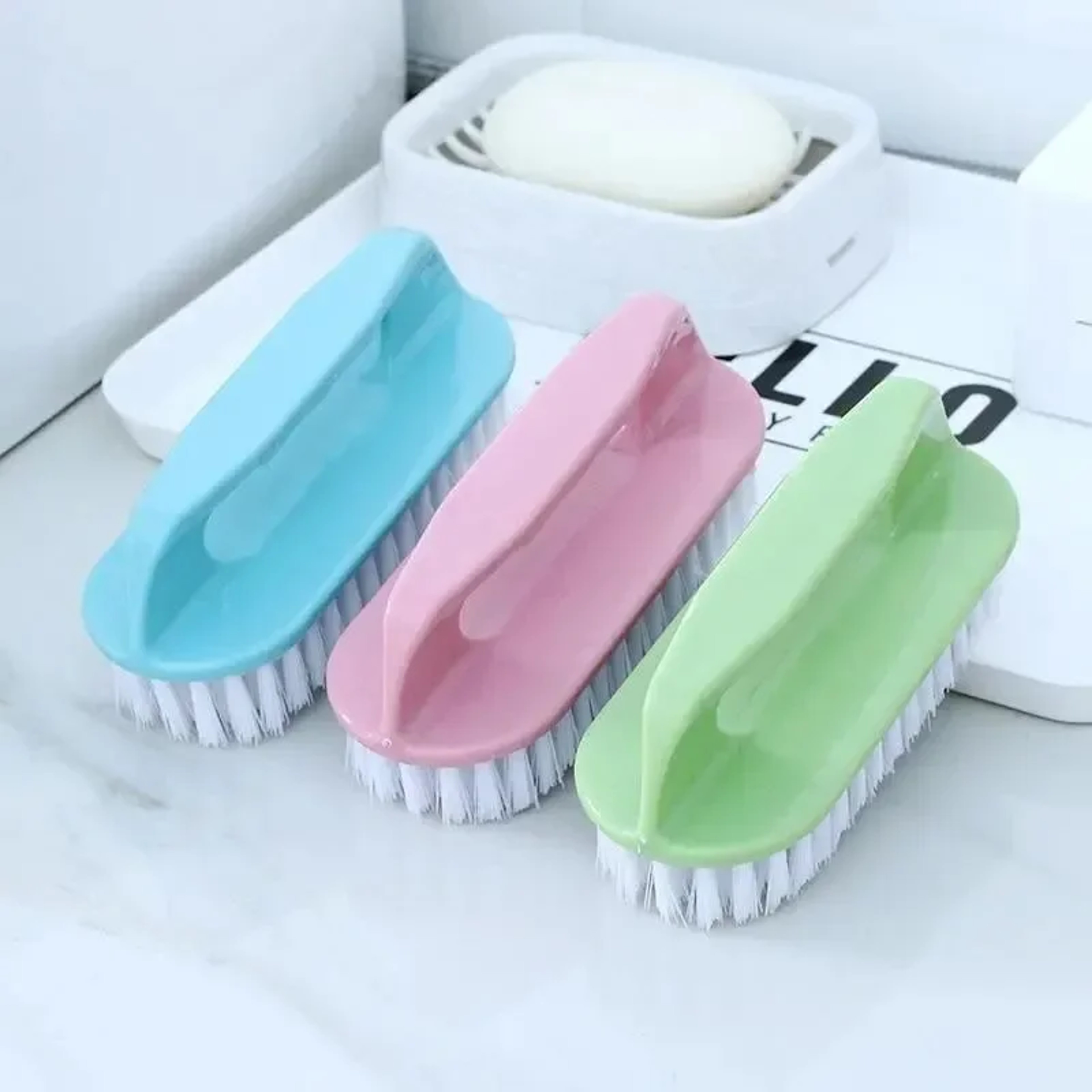 Multi Use Stiff Bristle Shoe Cleaning Brush For Sneakers Laundry And Home 3