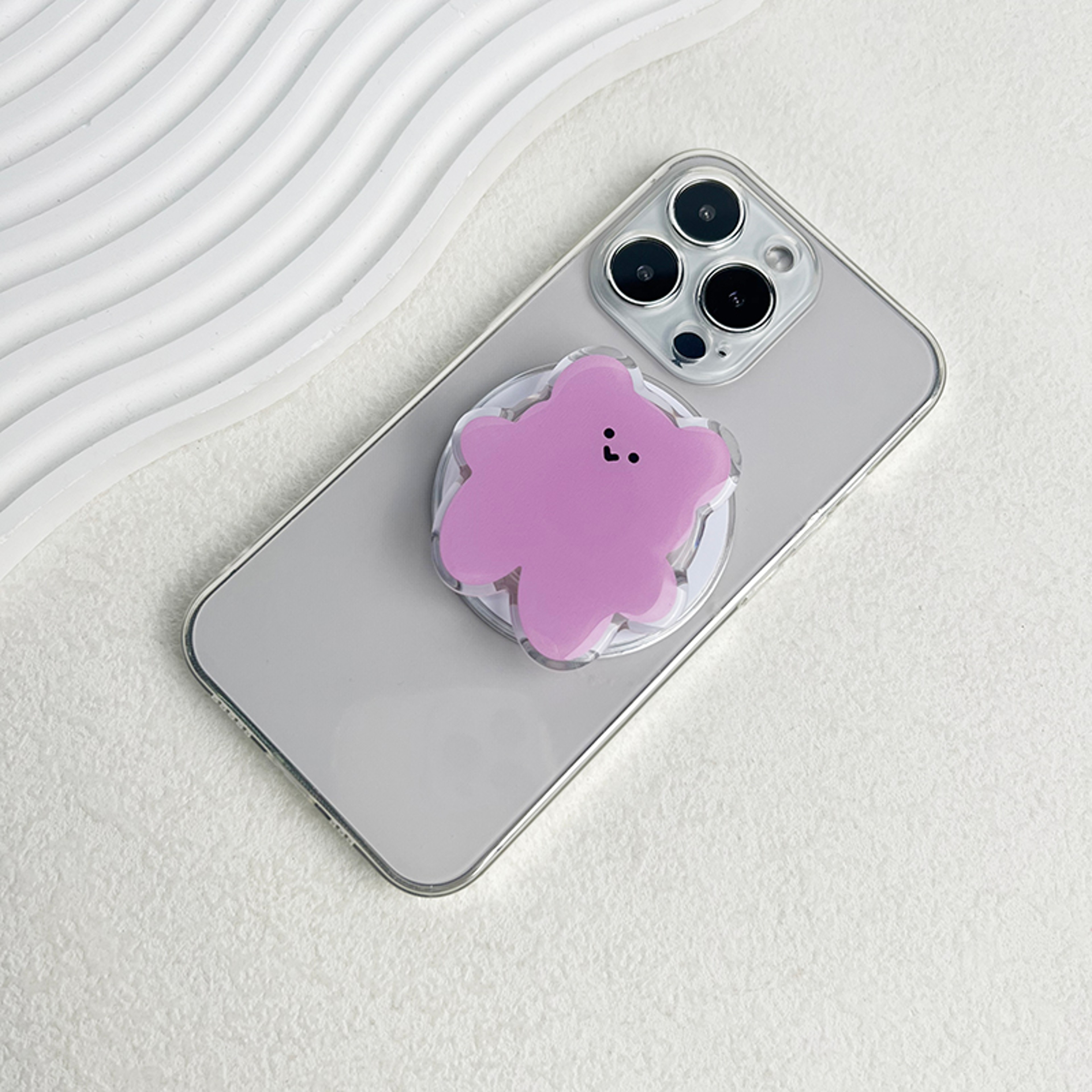 Cute Bear Magnetic Phone Grip Folding Stand and Finger Ring for MagSafe – view 11