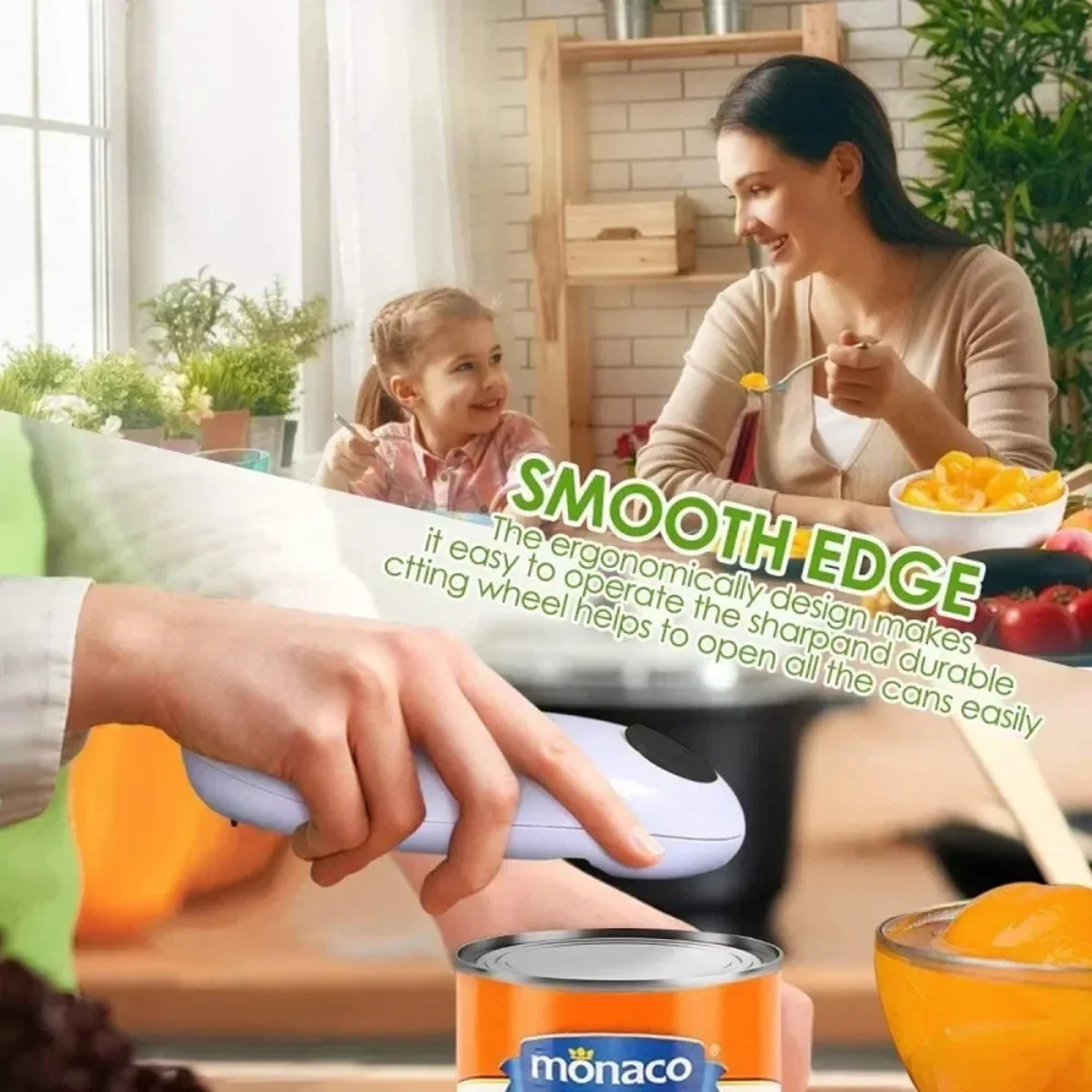 Electric Jar Opener One Touch Automatic Tin Opener for Arthritis and Weak Hands – view 5