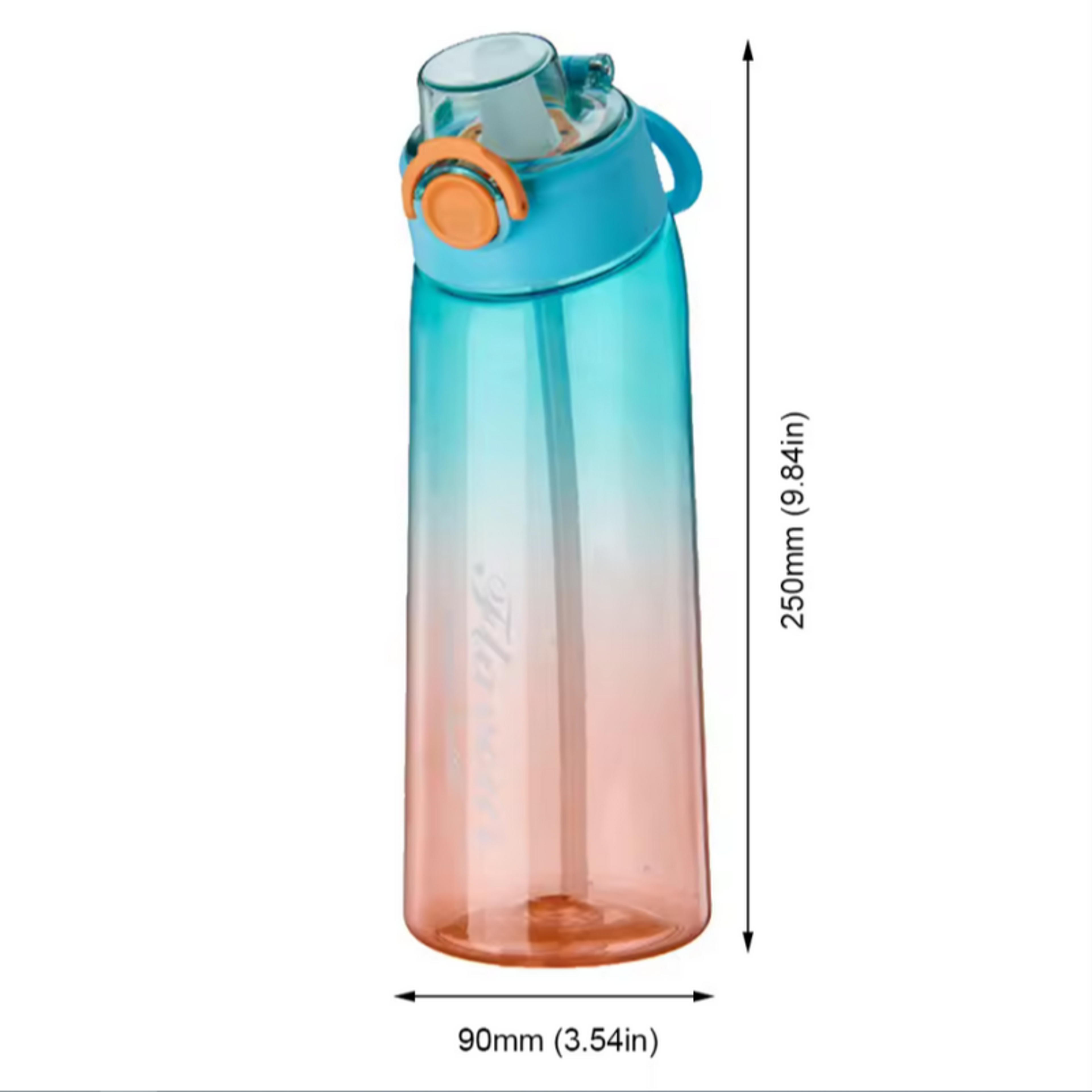 Scent Infused Flavored Water Bottle with Zero Calorie Fruit Scent Pods – view 6