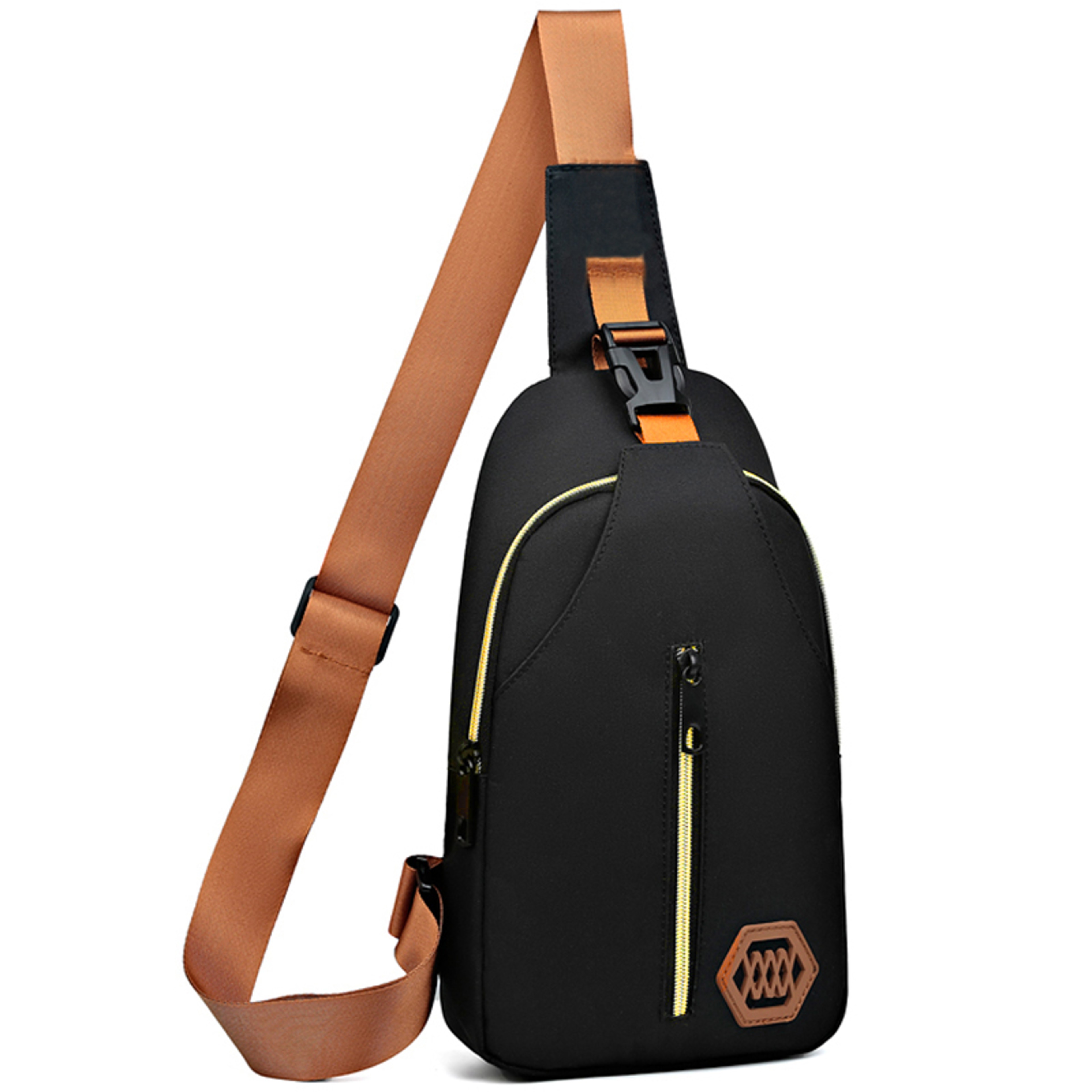 Minimalist Nylon Crossbody Waist Bag For Men And Women 8