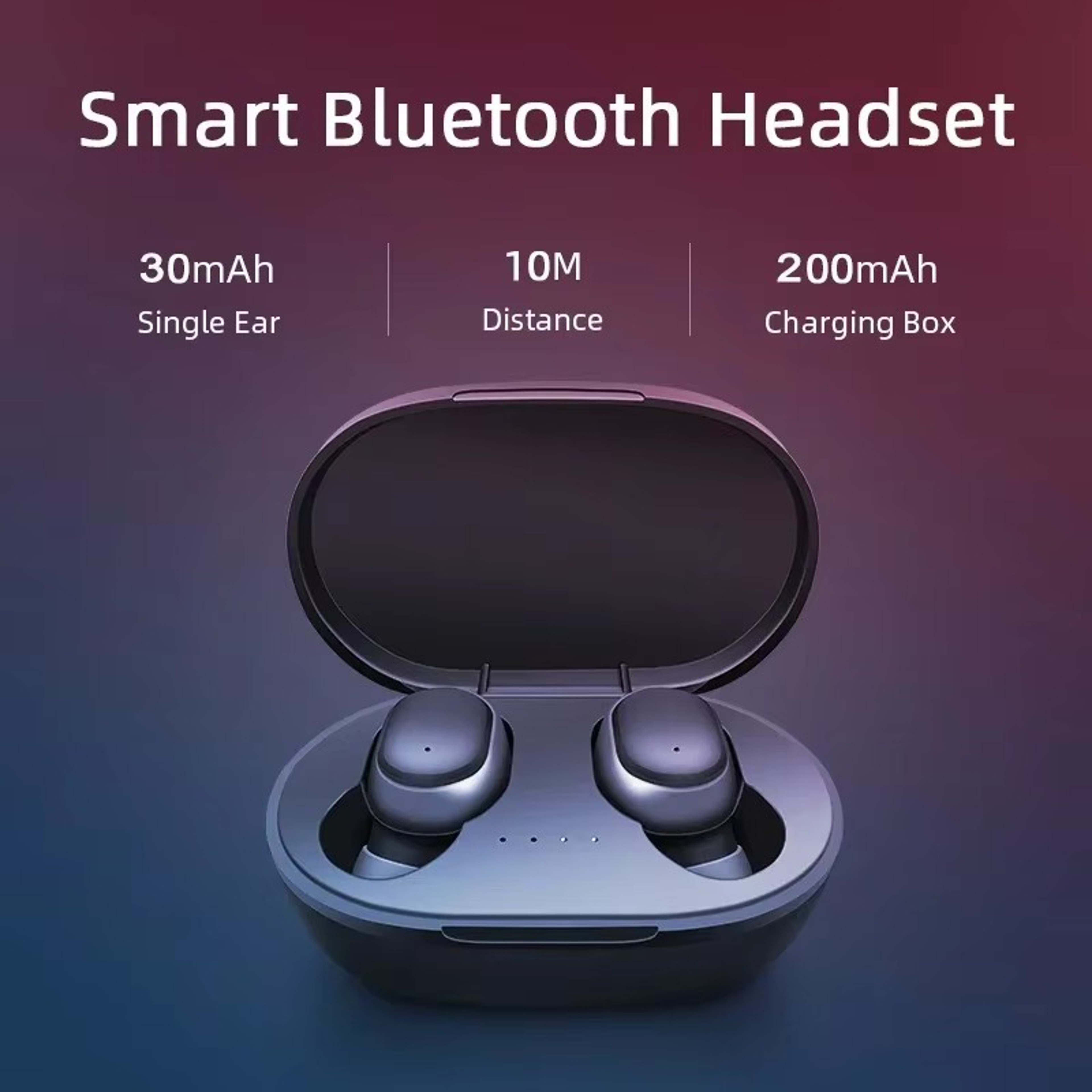 TWS Wireless Bluetooth Earbuds with Noise Cancelling Mic – view 3