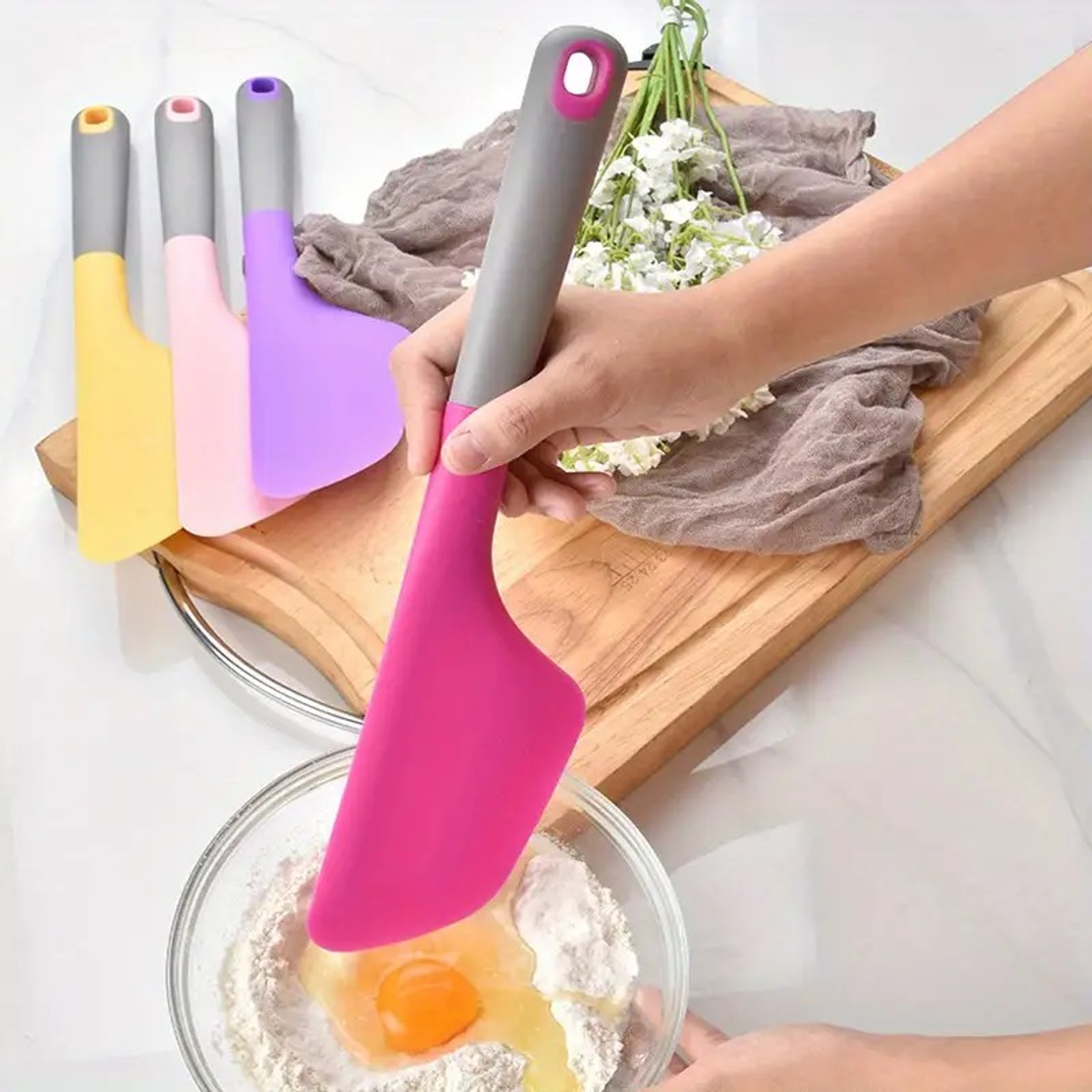 Large Silicone Cake Spreader Heat Resistant Baking Spatula – view 4