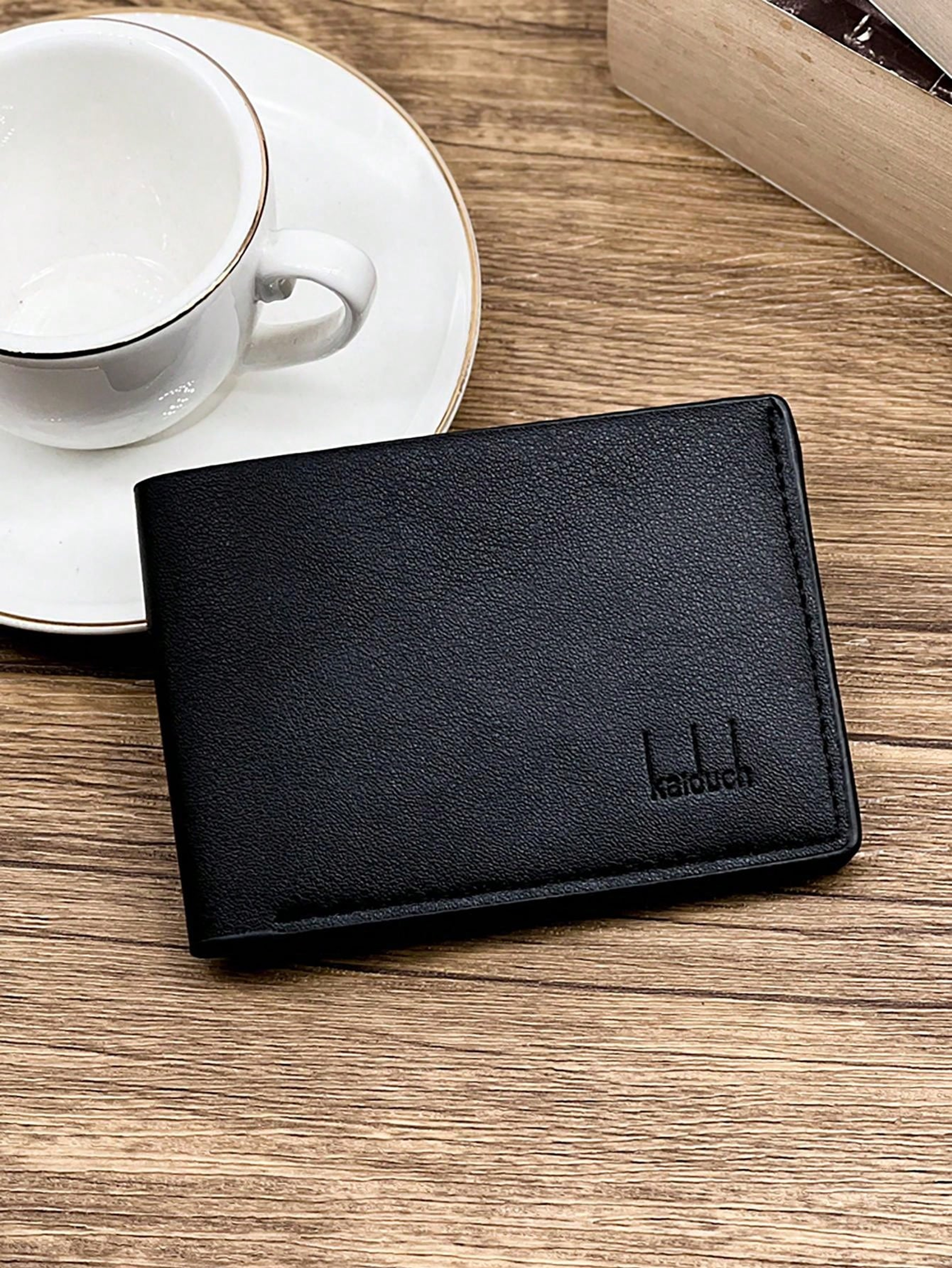 Luxury Vintage Slim Money Clip Wallet For Men 4