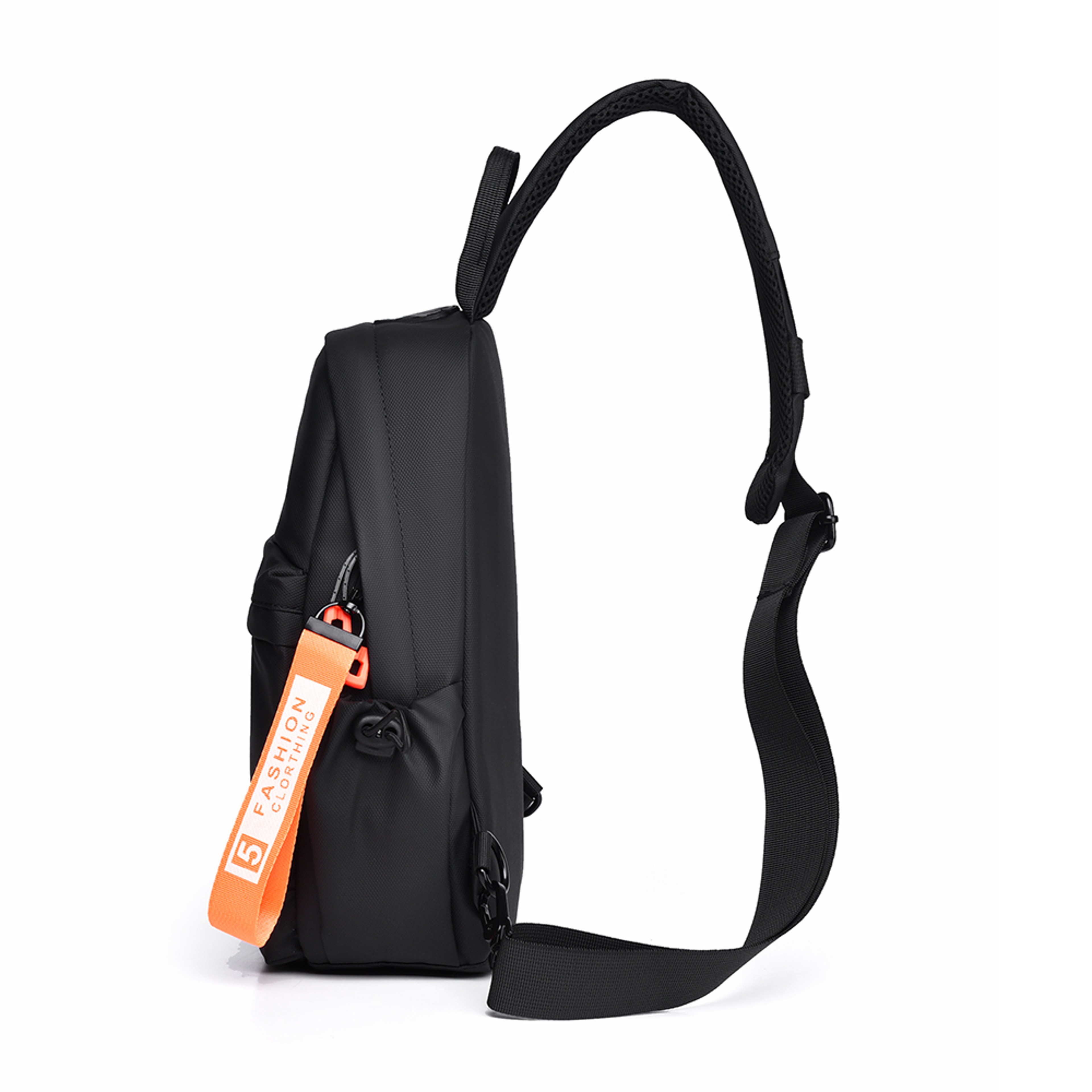 Mens Multi Pocket Crossbody Bag for Travel Hiking and Daily Commute – view 3