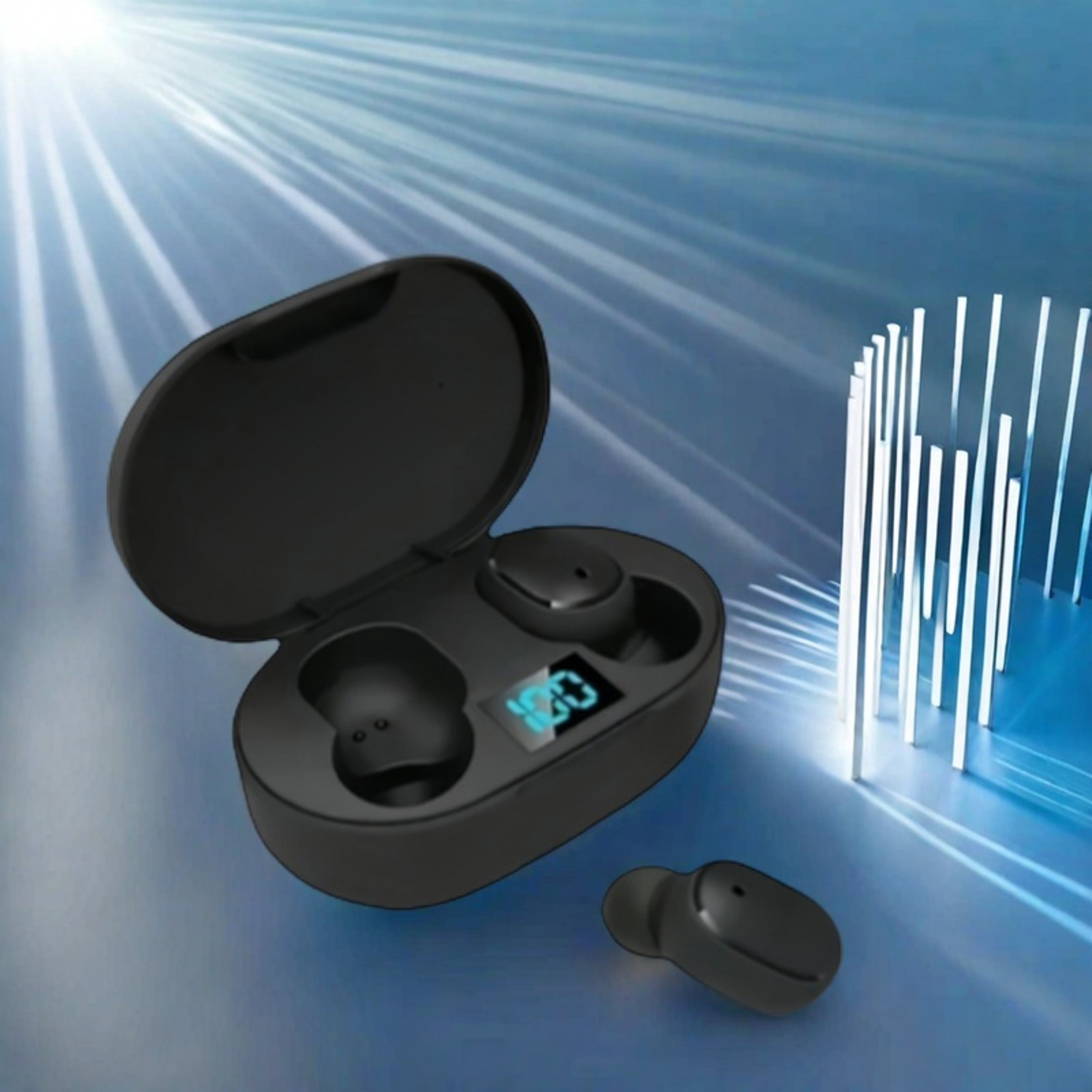 Wireless Bluetooth Earbuds With Mic And Noise Cancelling Case 0