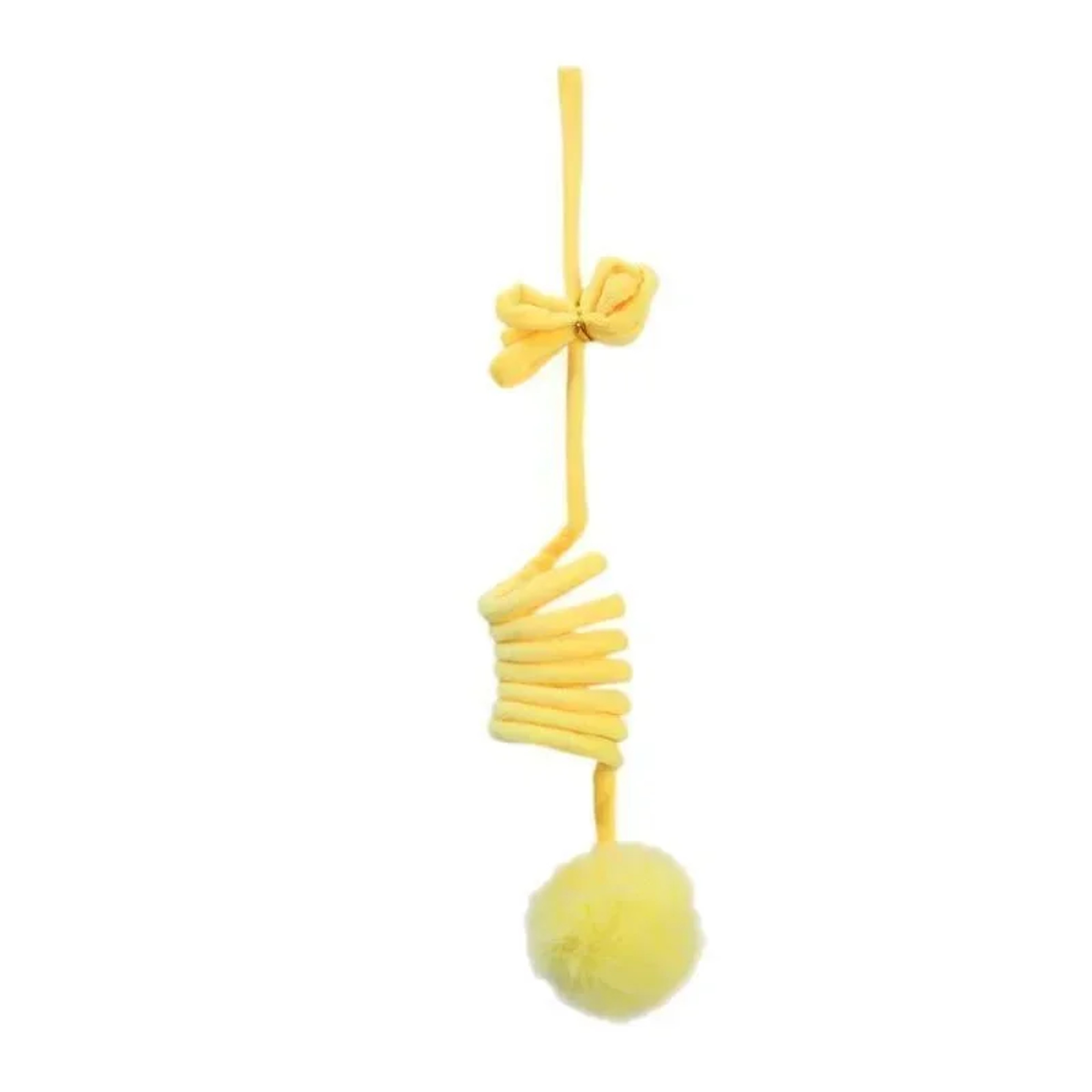 Interactive Cat Teaser Wand with Spring Rope Plush Ball Toy – view 7