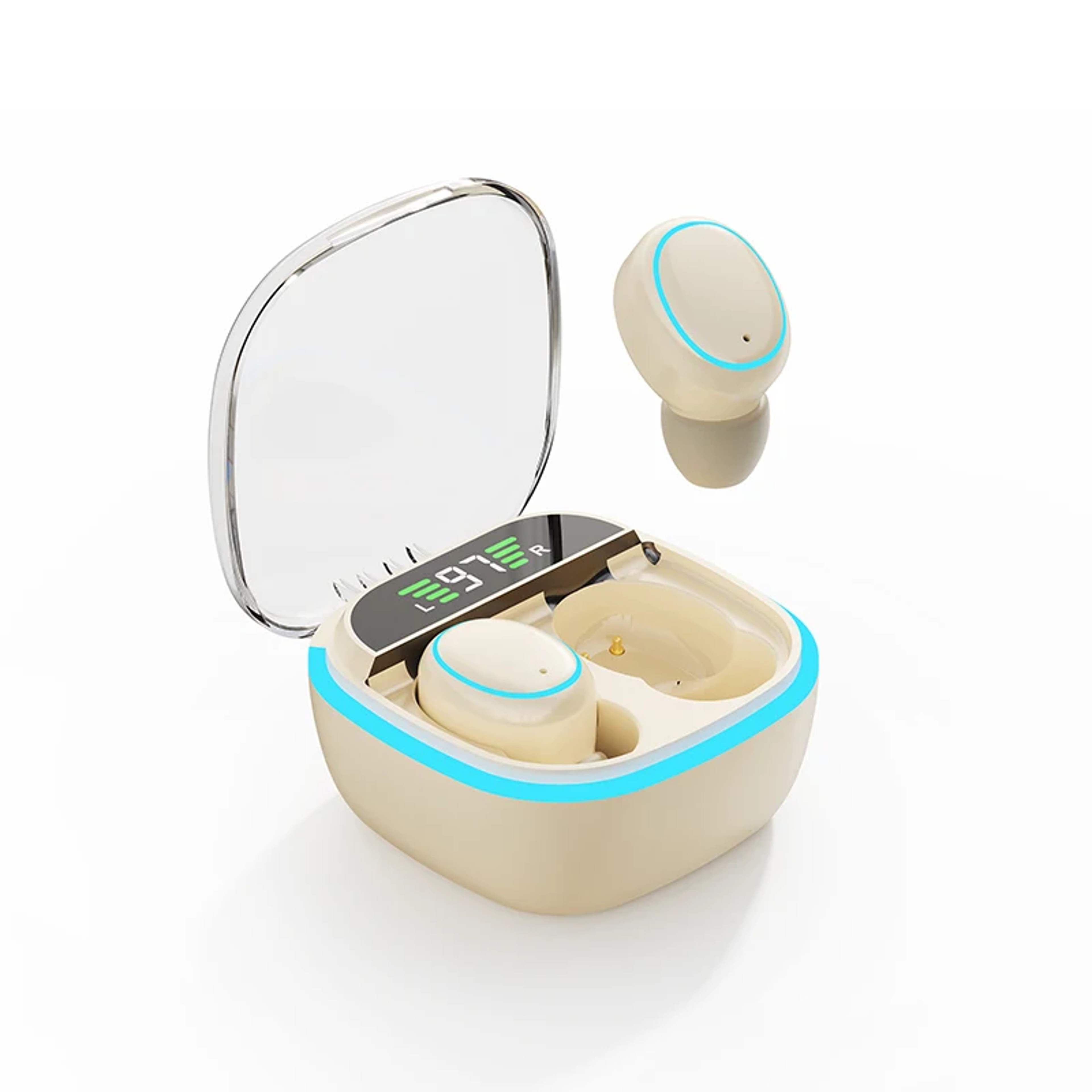 LED Display Wireless Earbuds with Stereo Bluetooth Sound – view 7