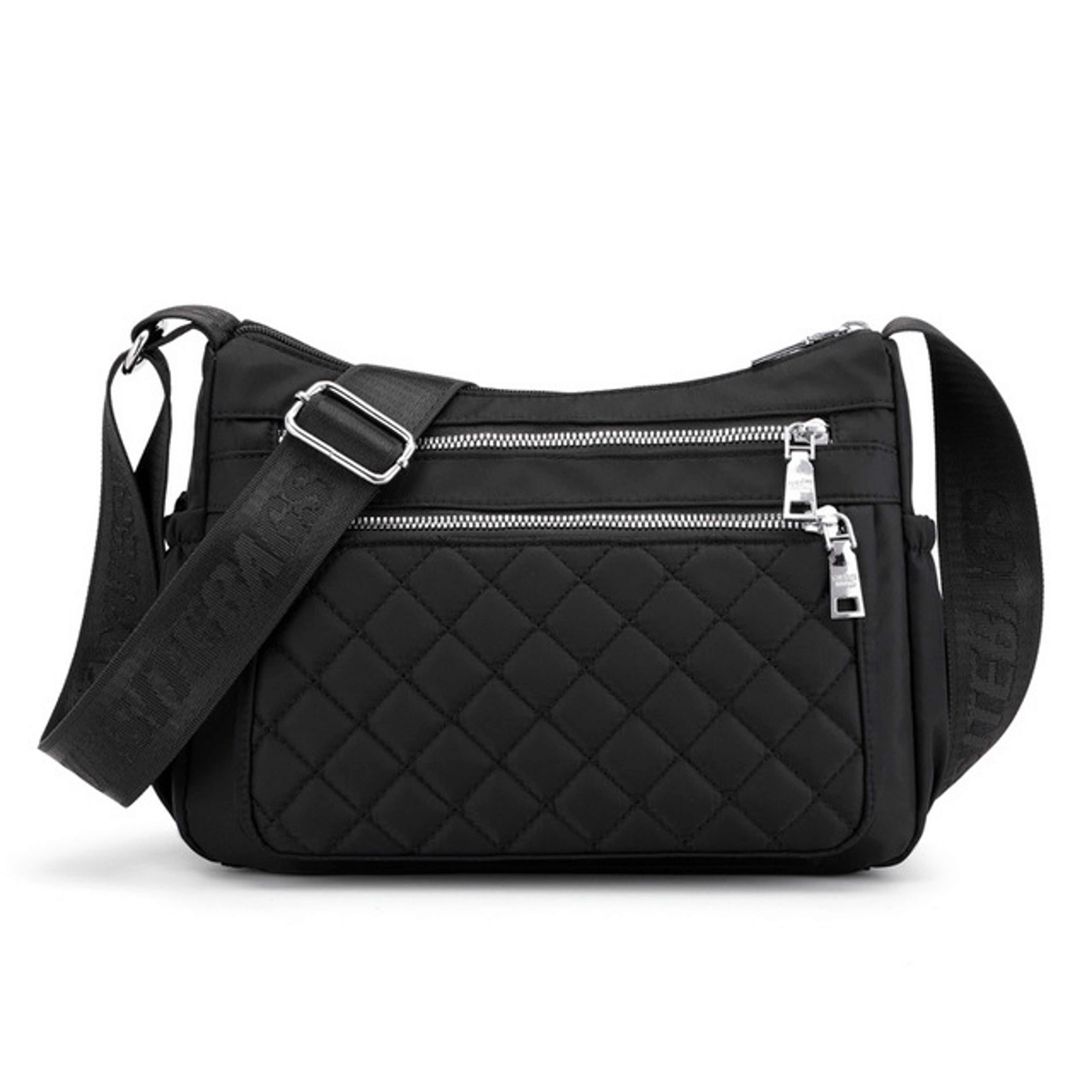 Waterproof Womens Nylon Shoulder Bag With Multiple Pockets Stylish Travel Messenger For Daily Use 8