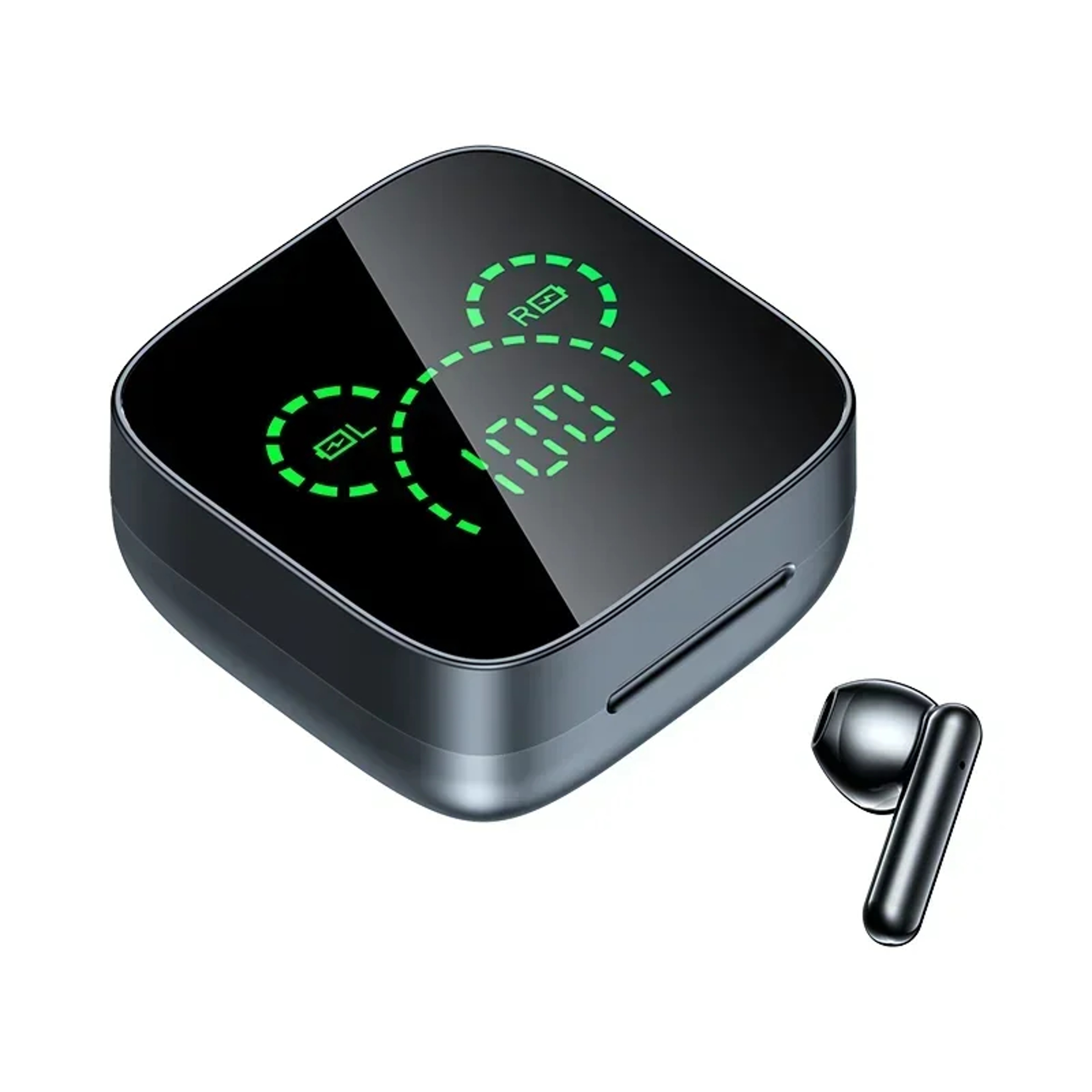 TWS Wireless Bluetooth Earphones with Touch Control, Stereo Headset & LED Display Sport Earphones with Mic – view 4