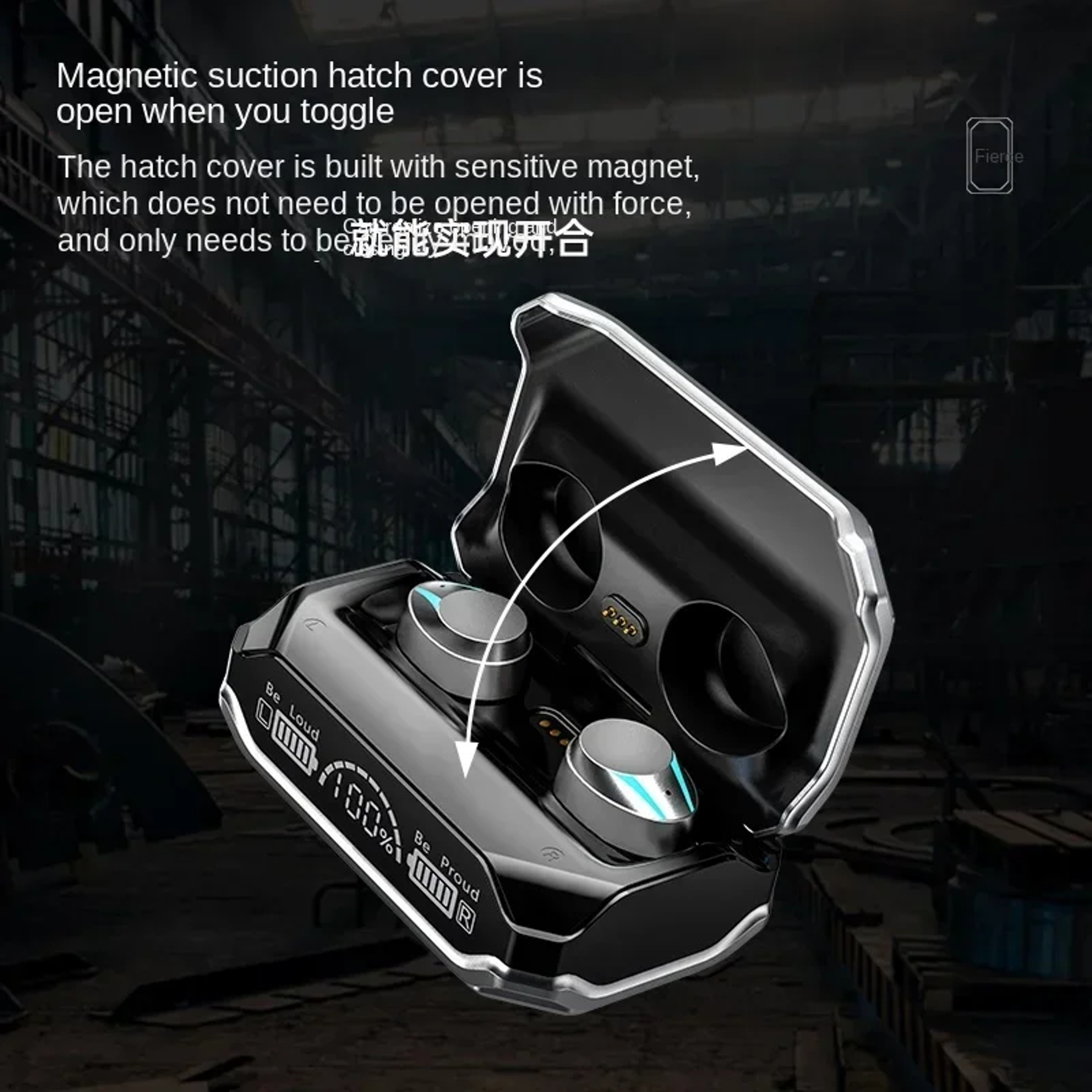 TWS Wireless Bluetooth Earbuds with Touch Control Noise Reduction Stereo Sound Waterproof and Built In Microphone – view 3
