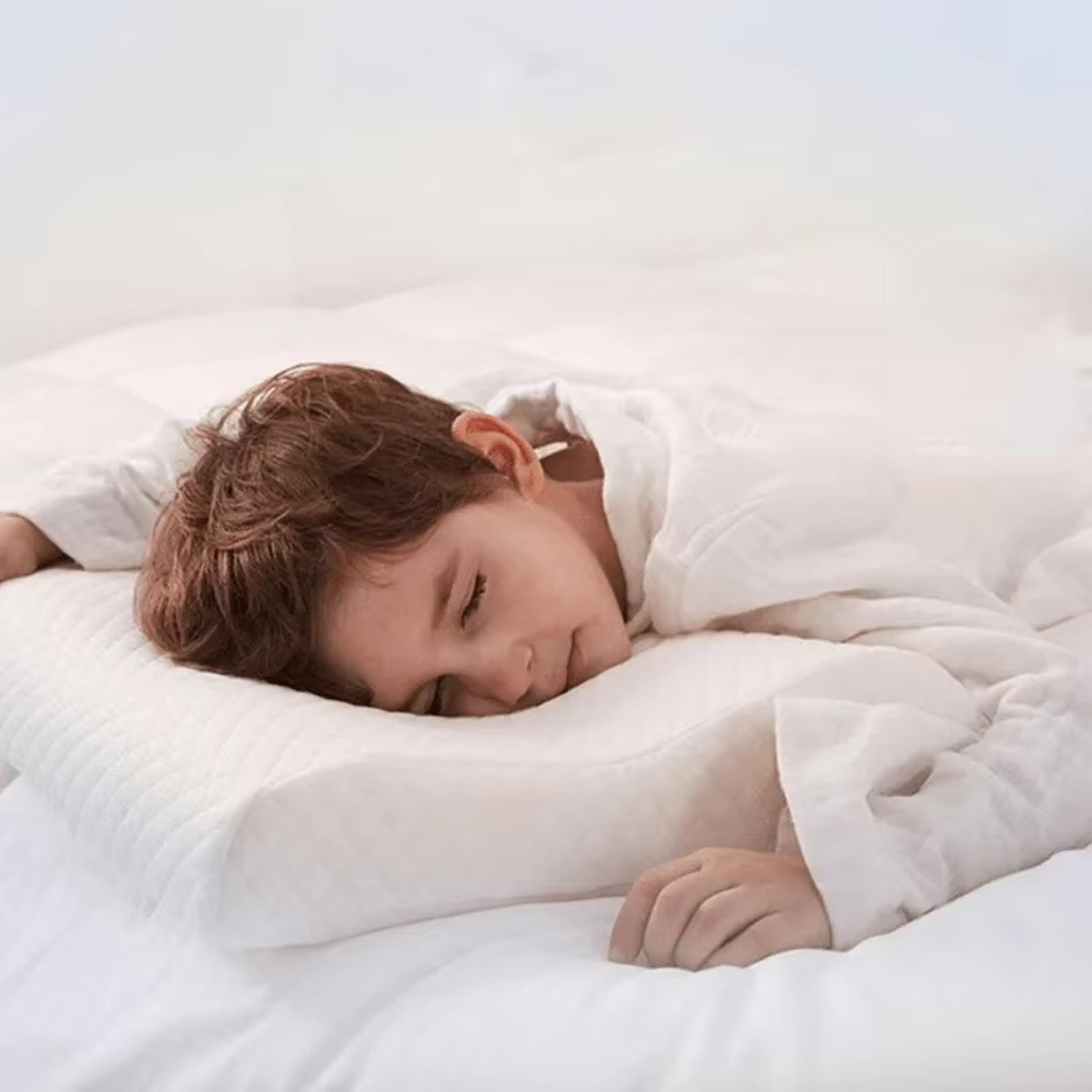 Premium Contour Memory Foam Pillow For Side  Back Sleepers With Ergonomic Neck Support 0