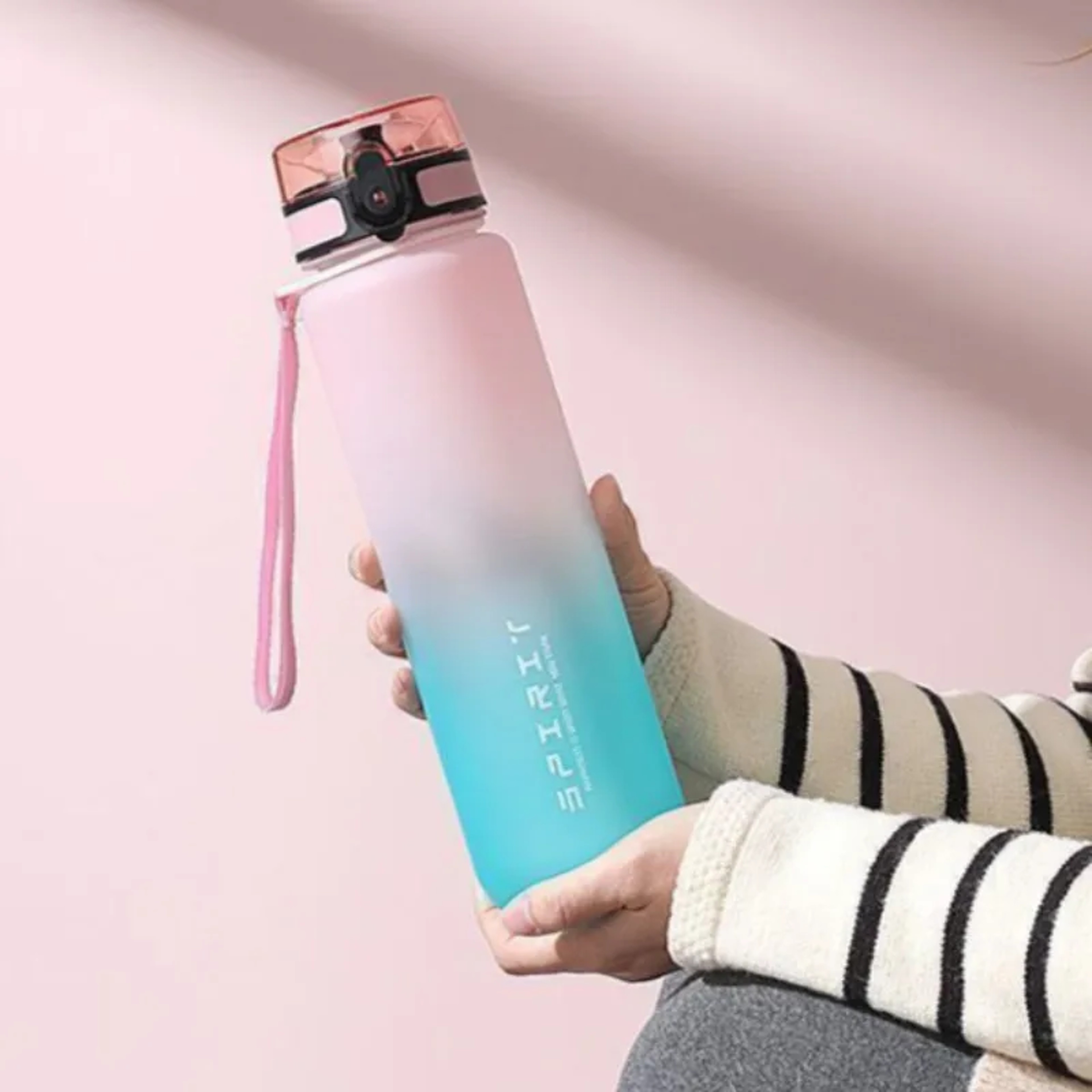 Large Leak Proof Sports Water Bottle Portable Travel & Gym Hydration Jug – view 7