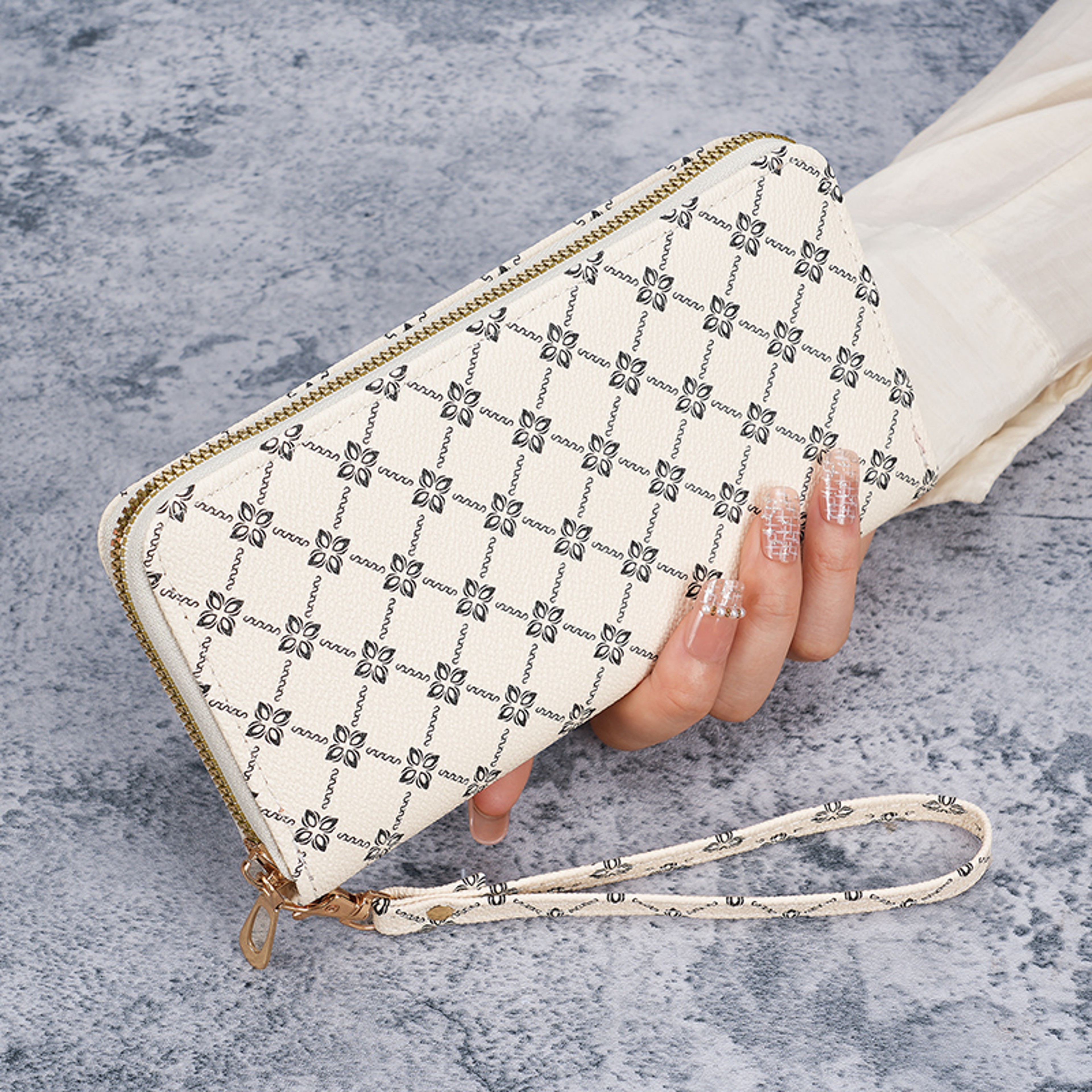 European  American Trend Large Capacity Multifunctional Wallet Clutch 3