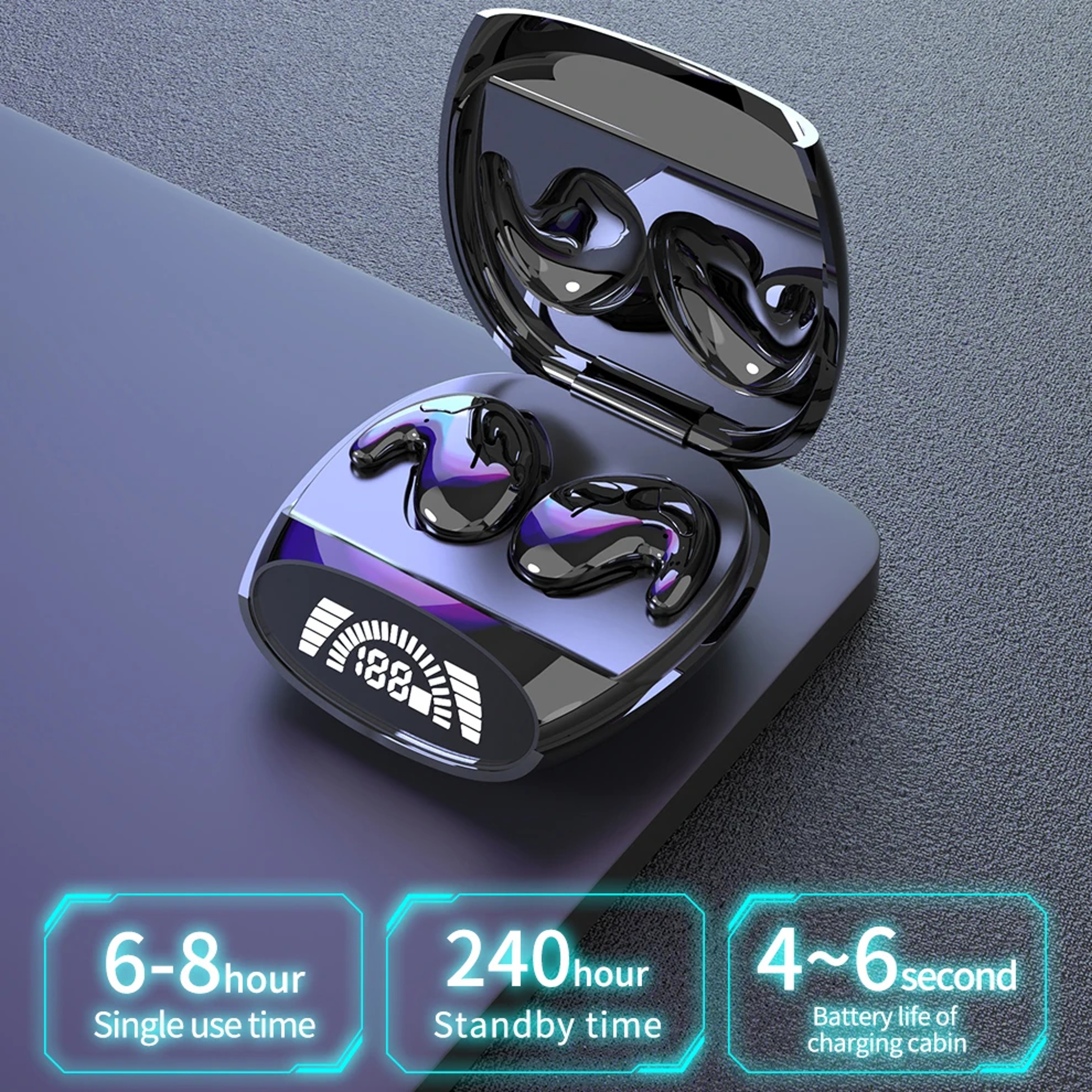 MiniSleep Pro Invisible Bluetooth Earbuds Tiny Hidden Headphones for Comfort & Discreet Audio – view 2