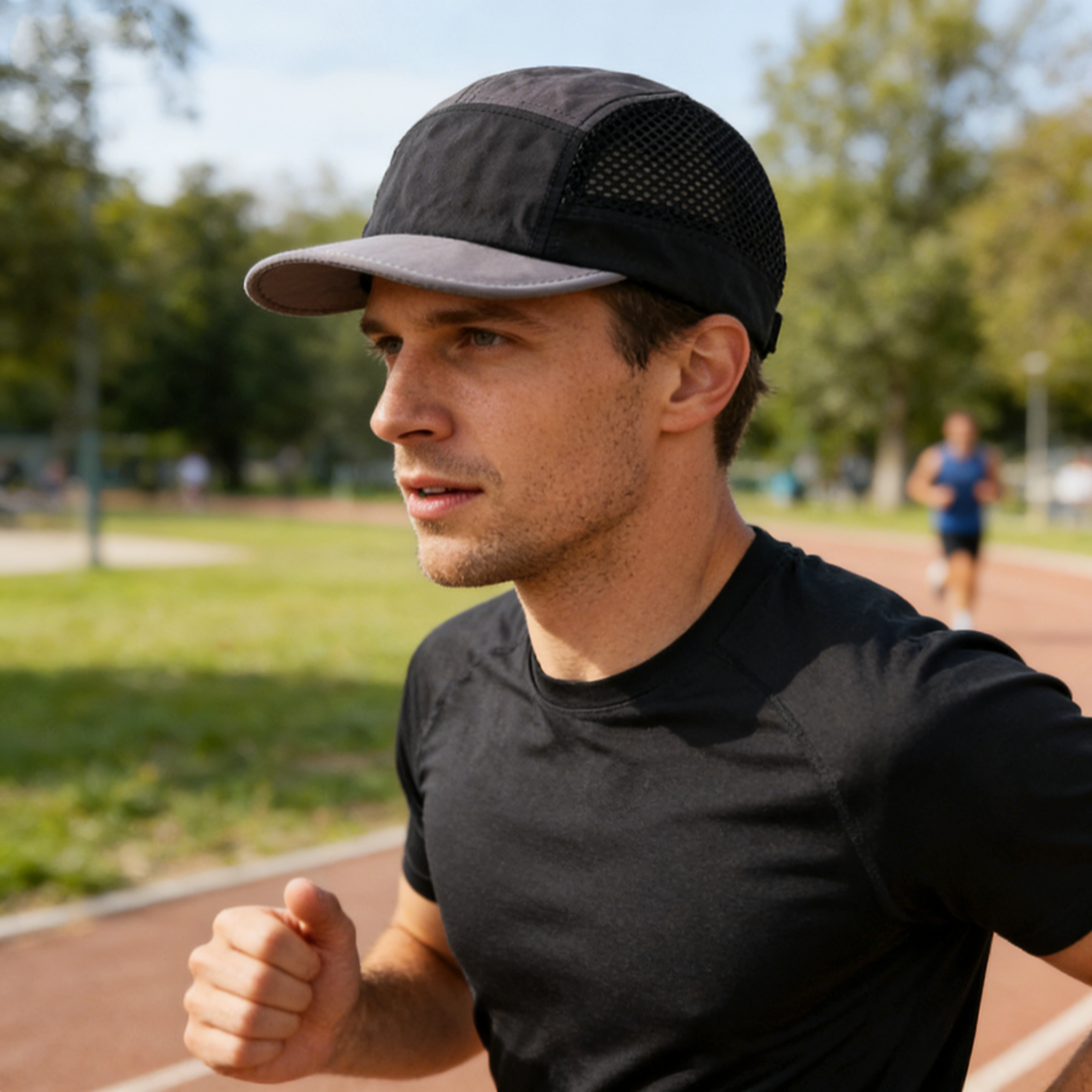 Retro Breathable Mesh Hat Quick Dry Cap For Outdoor Adventure 4