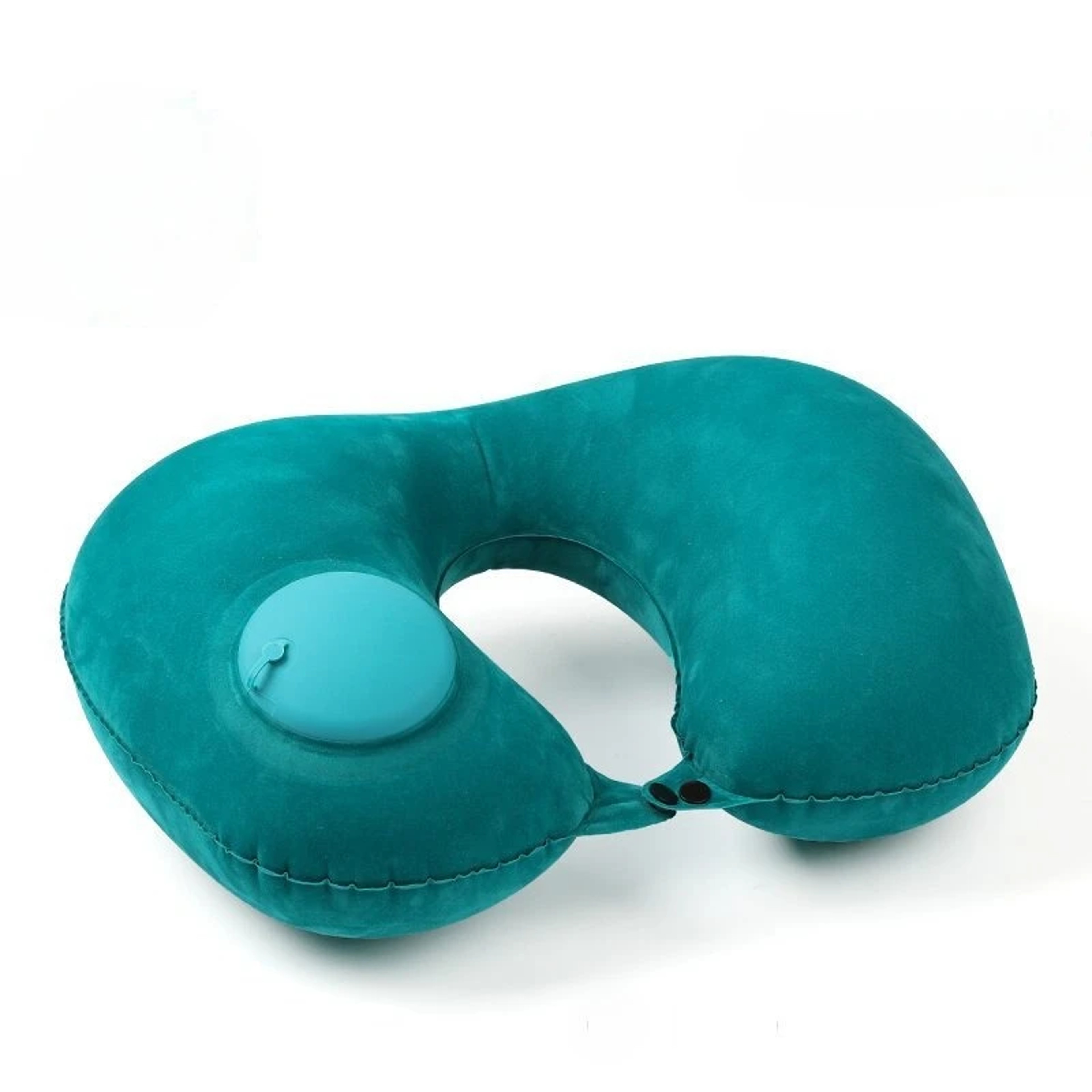Inflatable U Shaped Neck Pillow Compact Travel Support For Planes  Trips 5