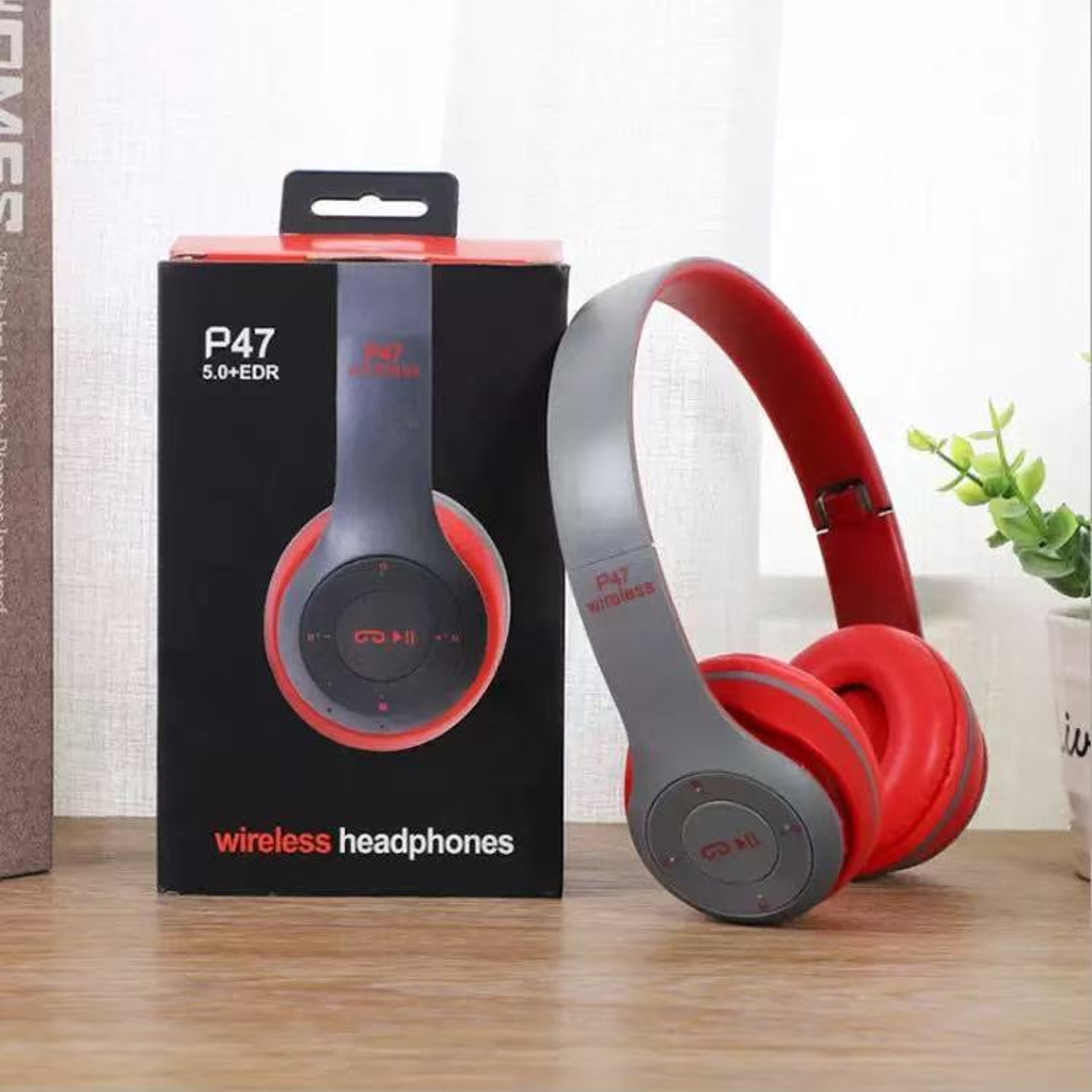 Foldable Wireless Bluetooth Headphones with Microphone & Volume Control – view 8