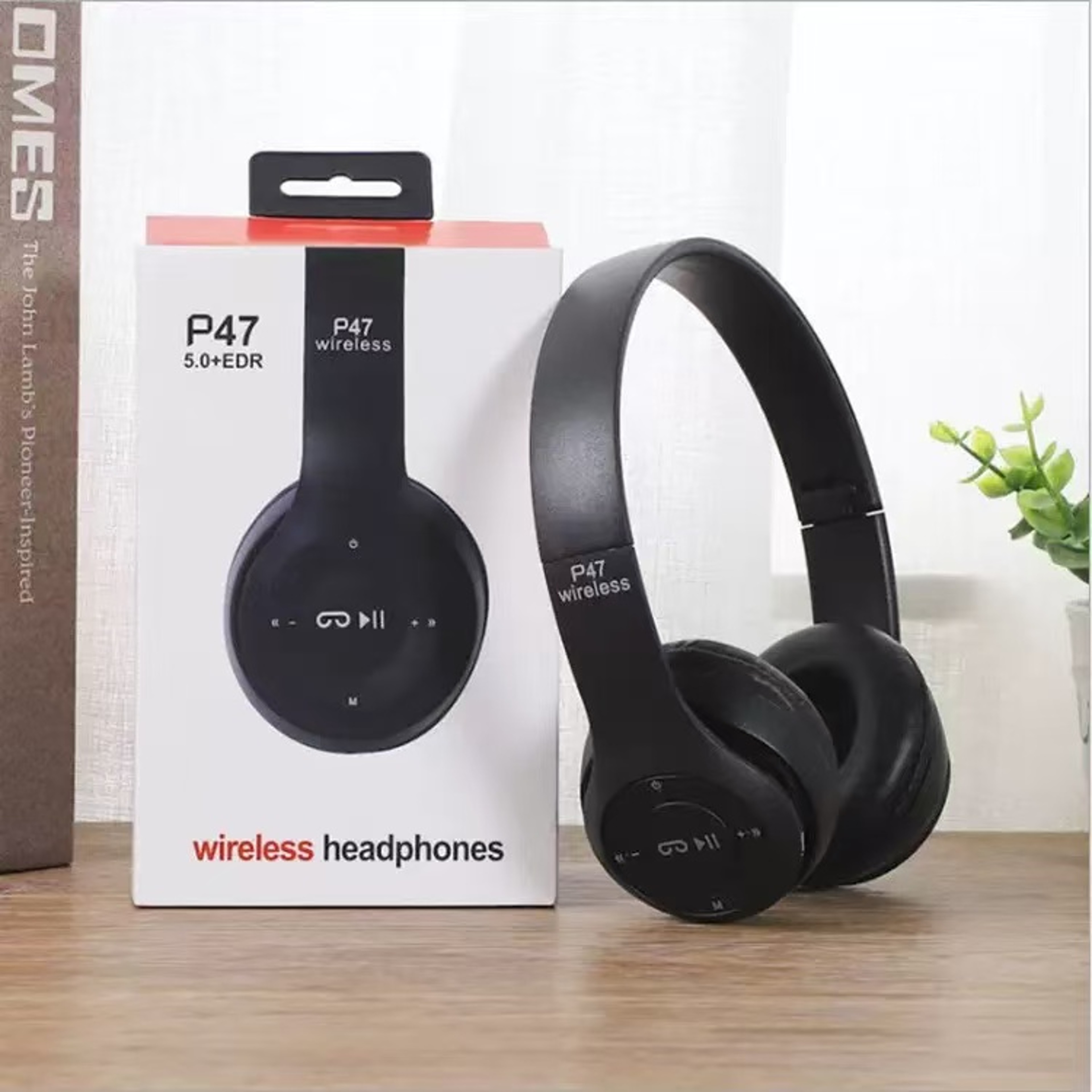 Foldable Wireless Bluetooth Headphones with Microphone & Volume Control – view 11