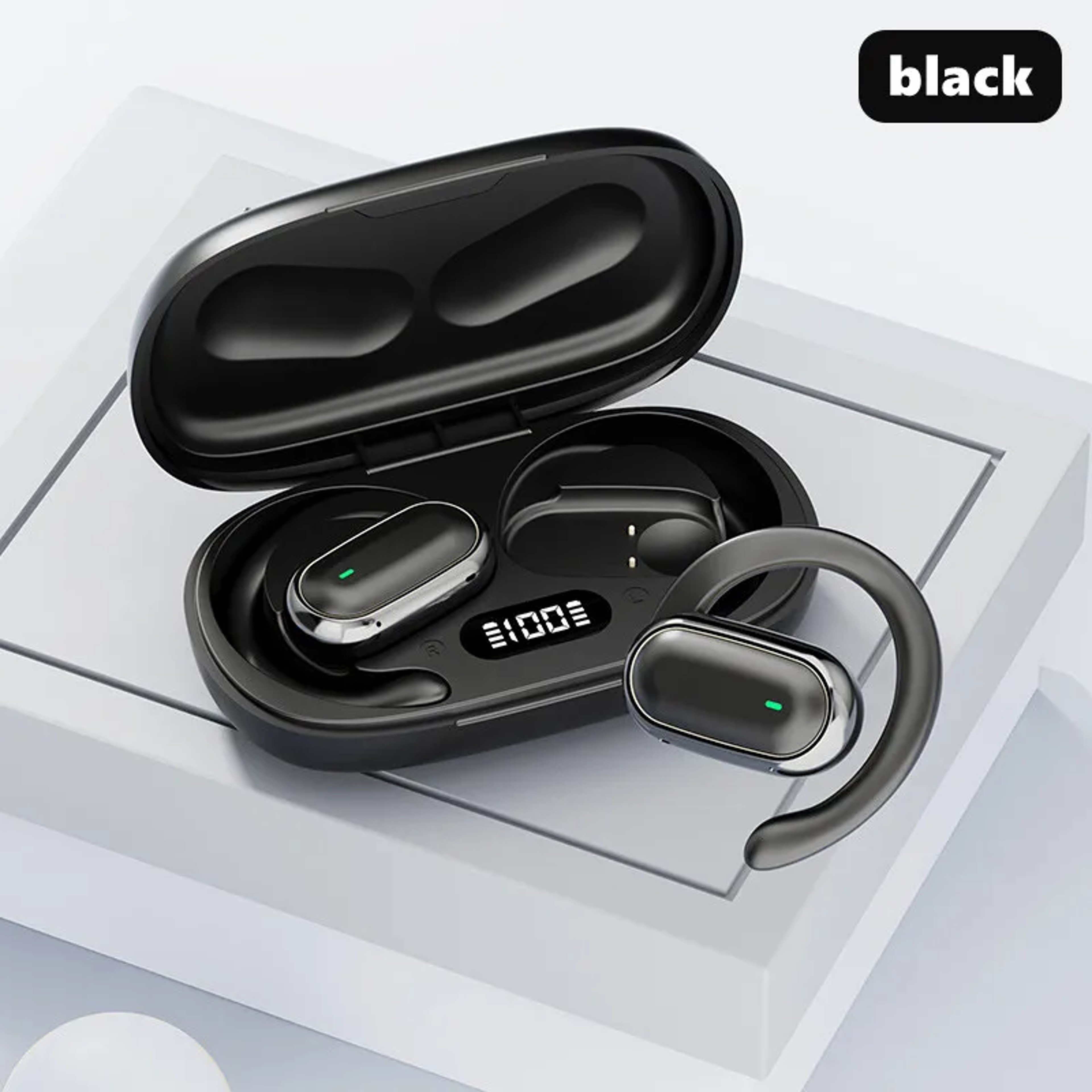 Premium TWS Bluetooth Earbuds Wireless Noise Canceling LED Display Headphones – view 9