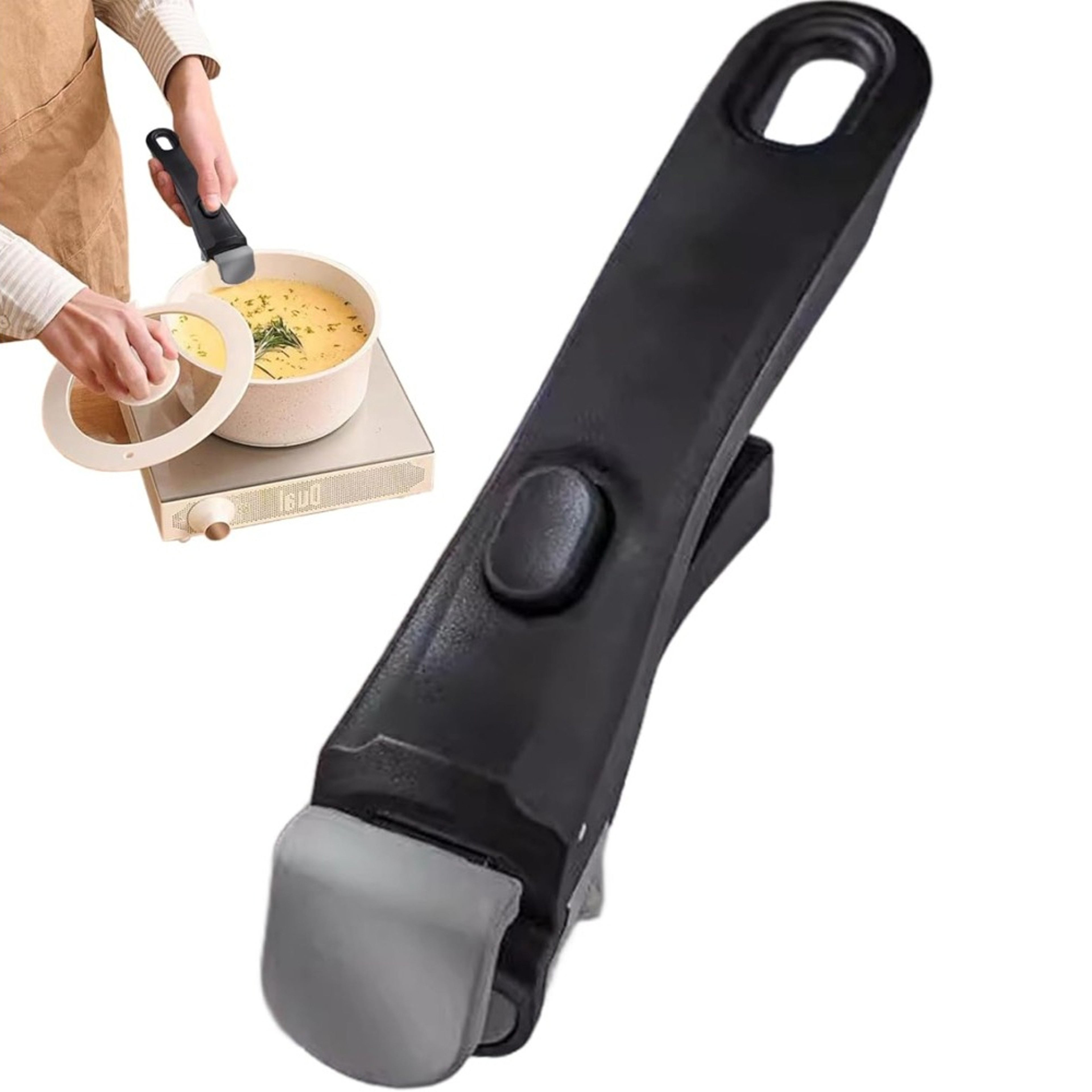 Universal Detachable Pot Handle Replaceable Cookware Grip For Family  Outdoor 0