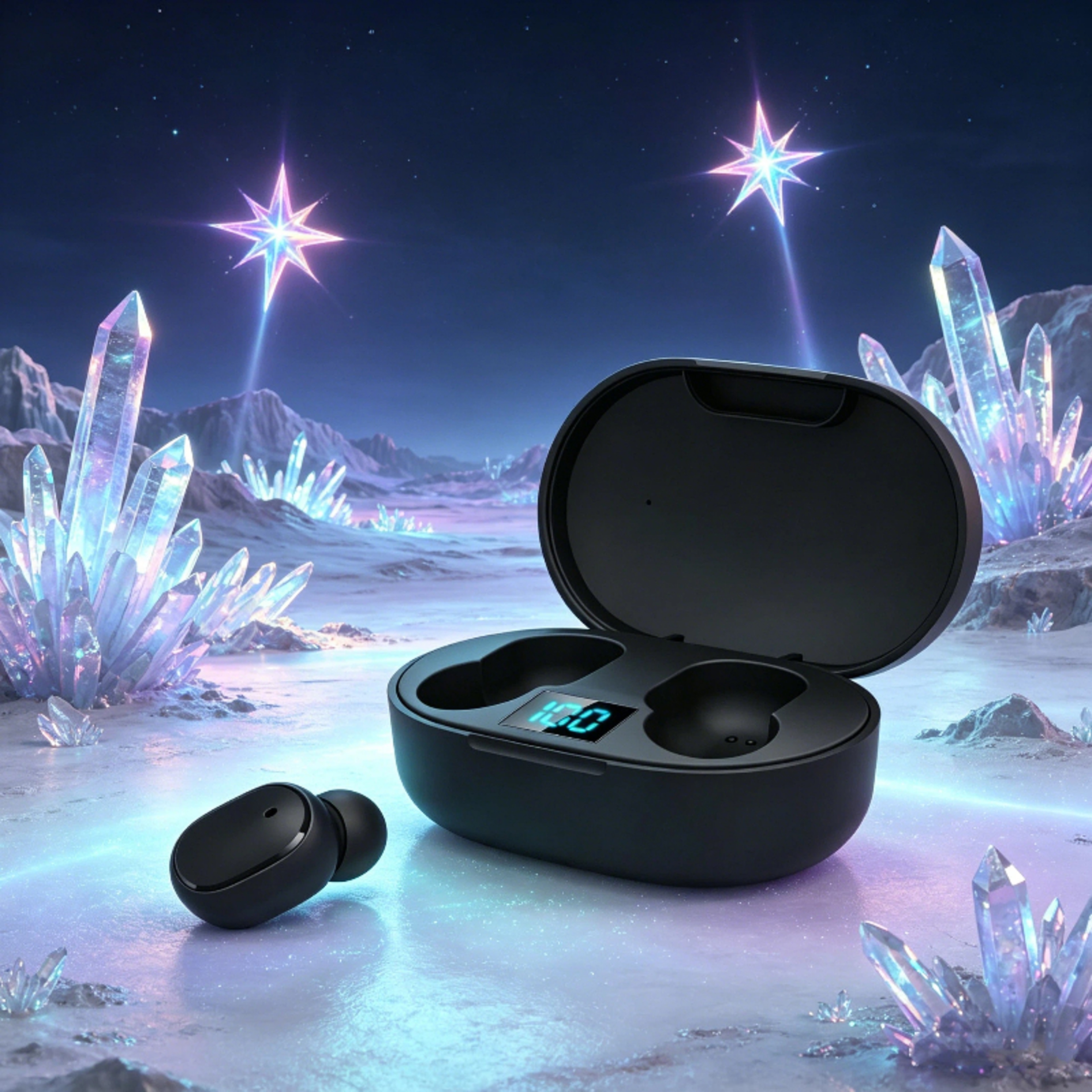 Premium Wireless Bluetooth Headset with Noise Canceling Microphone – view 1