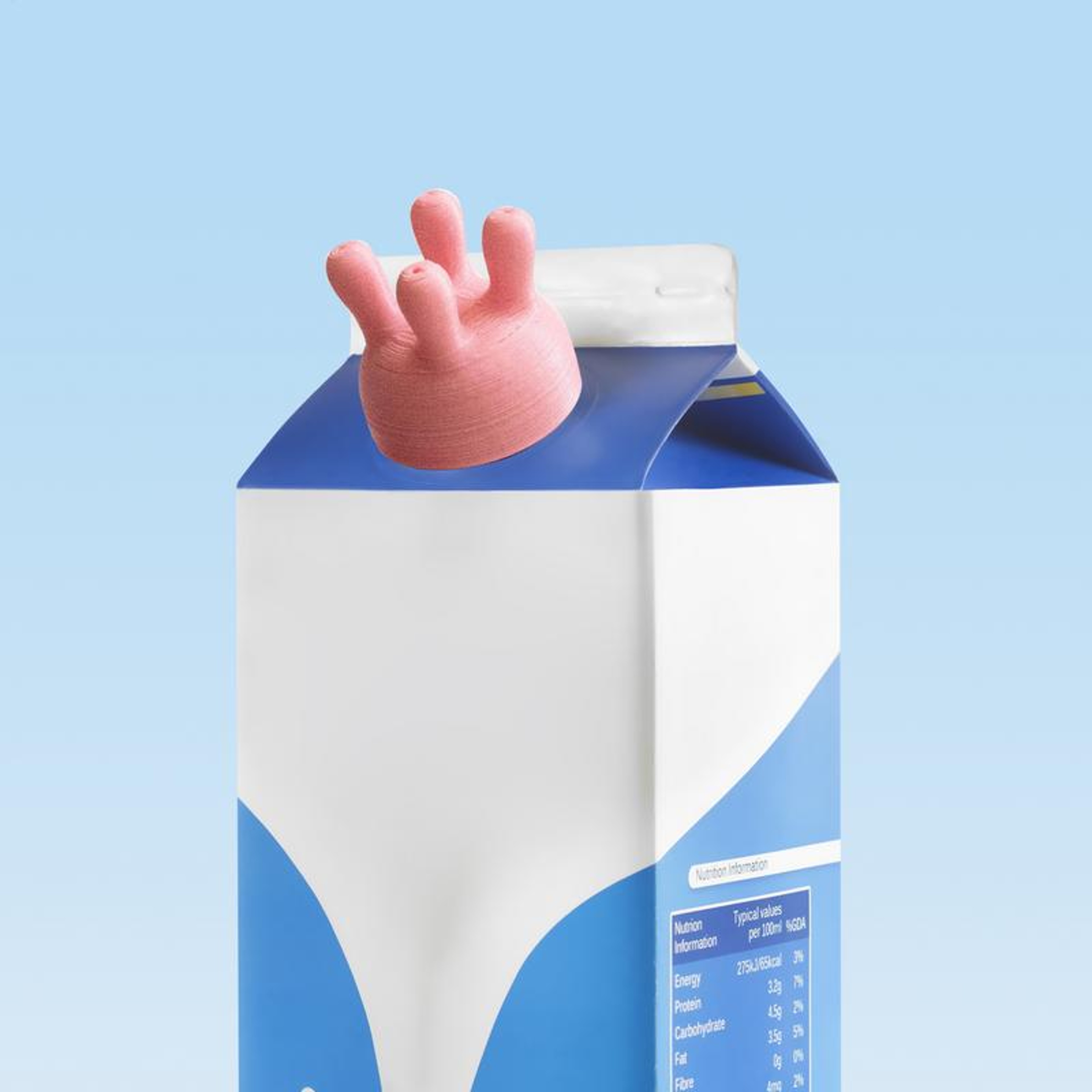 Funny Milk Bottle Pour Spout Leak Free Milk Carton Cap – view 3