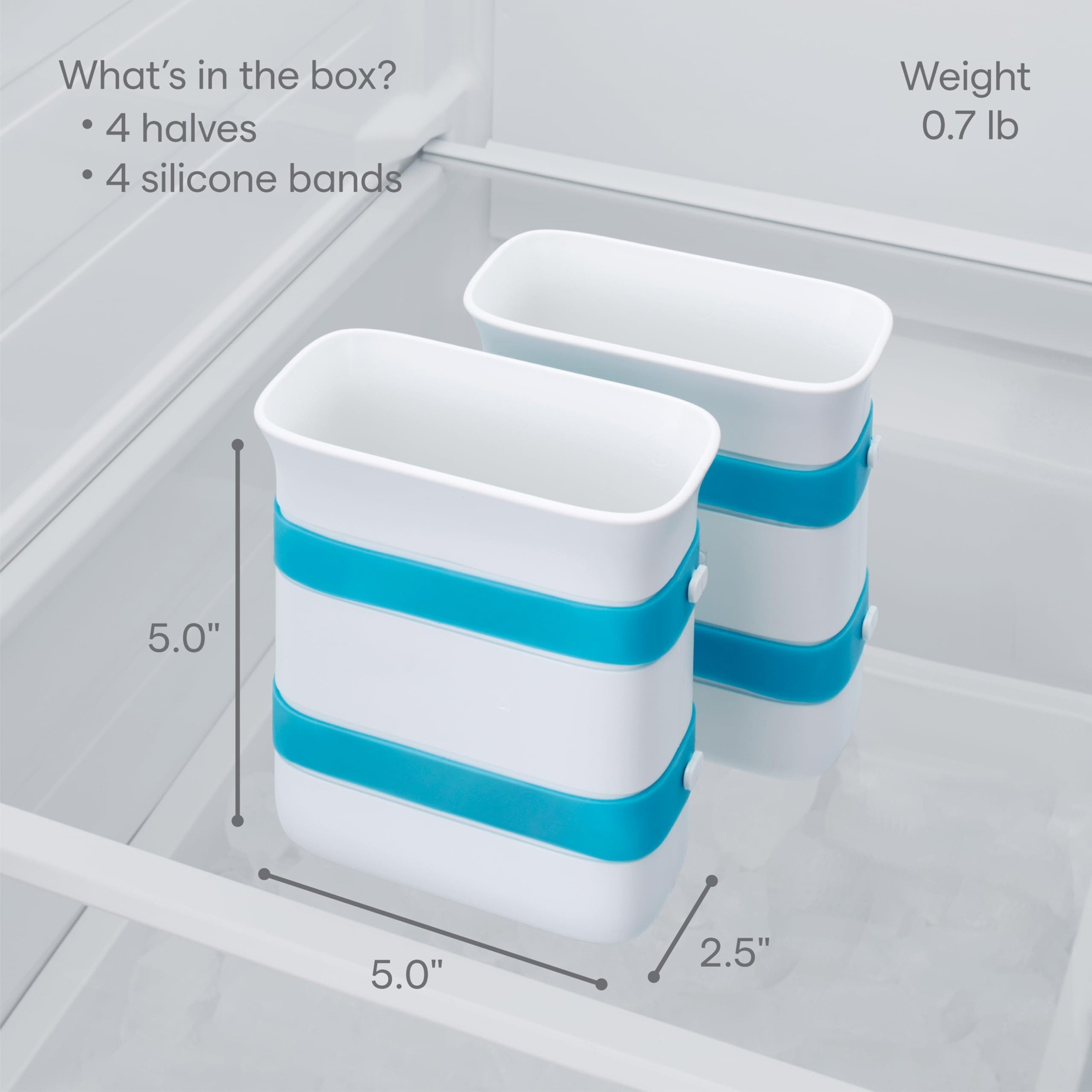 Premium Food Block Maker Soup  Sauce Freezing Mold For Kitchen 2