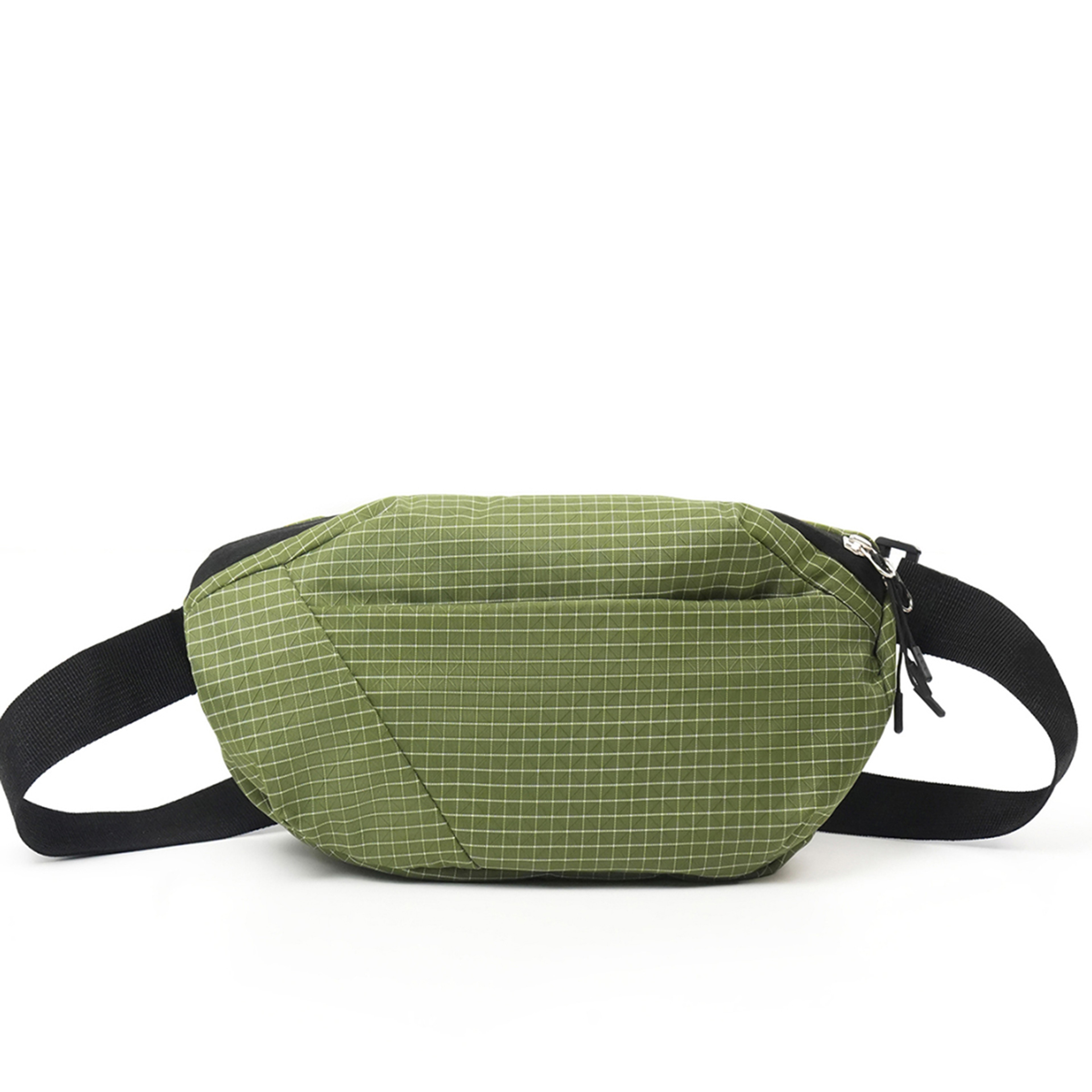 Premium Plaid Mini Chest Bag Lightweight Nylon Phone Shoulder Bag for Travel & Commuting – view 9