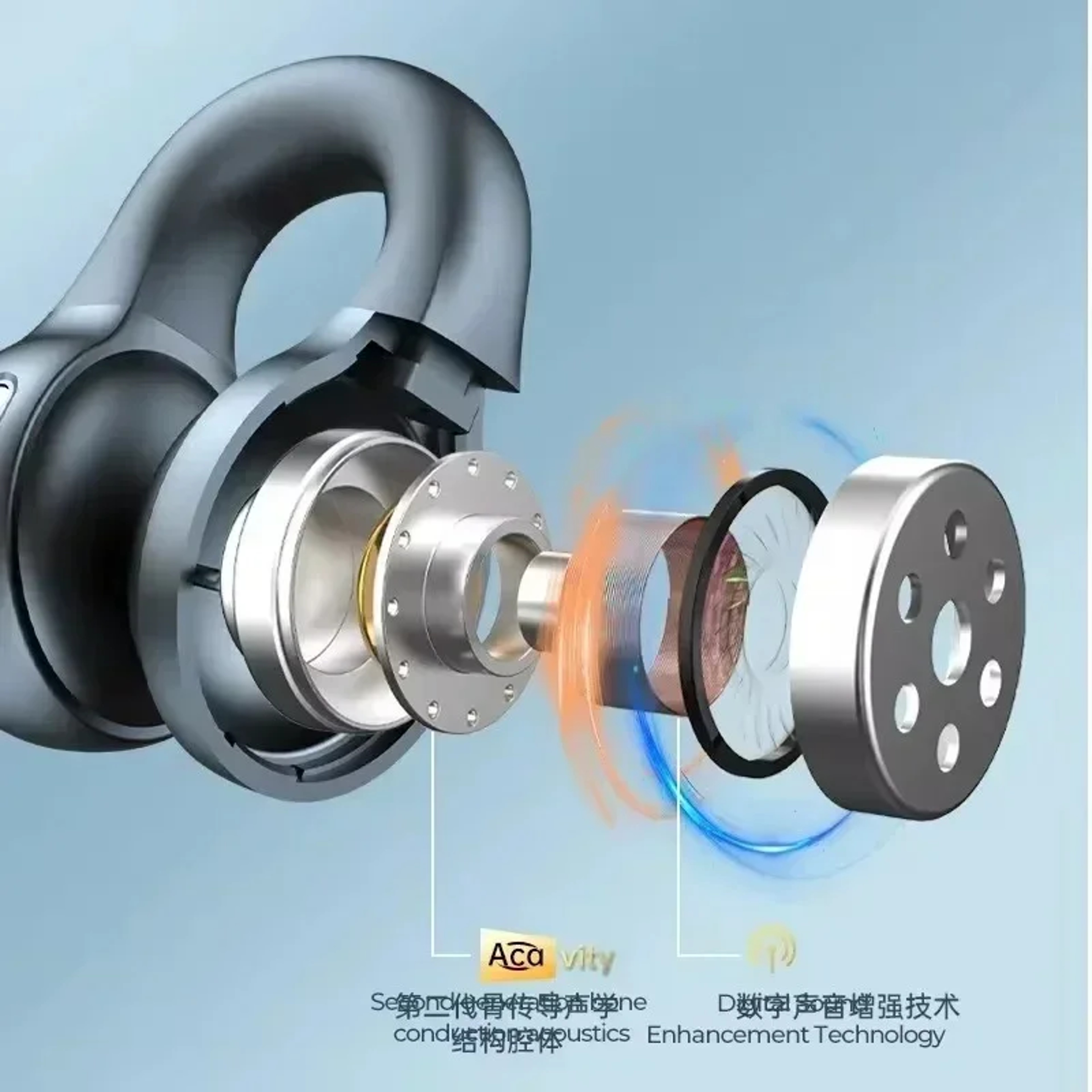 Wireless Noise Canceling Bluetooth Earbuds with LED Display – view 5