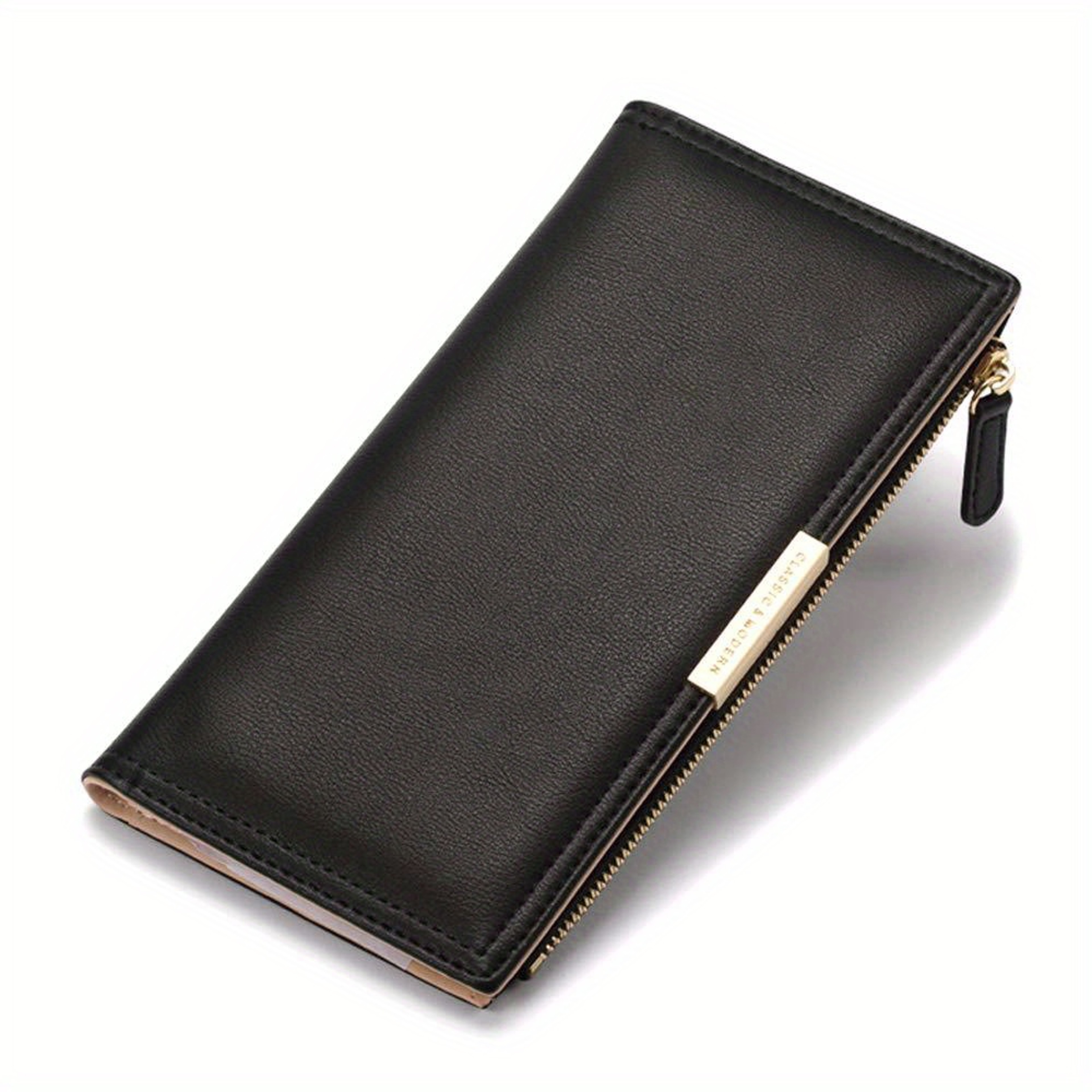 Slim RFID Wallet For Women Travel Long Bifold Clutch Purse  Credit Card Holder 6