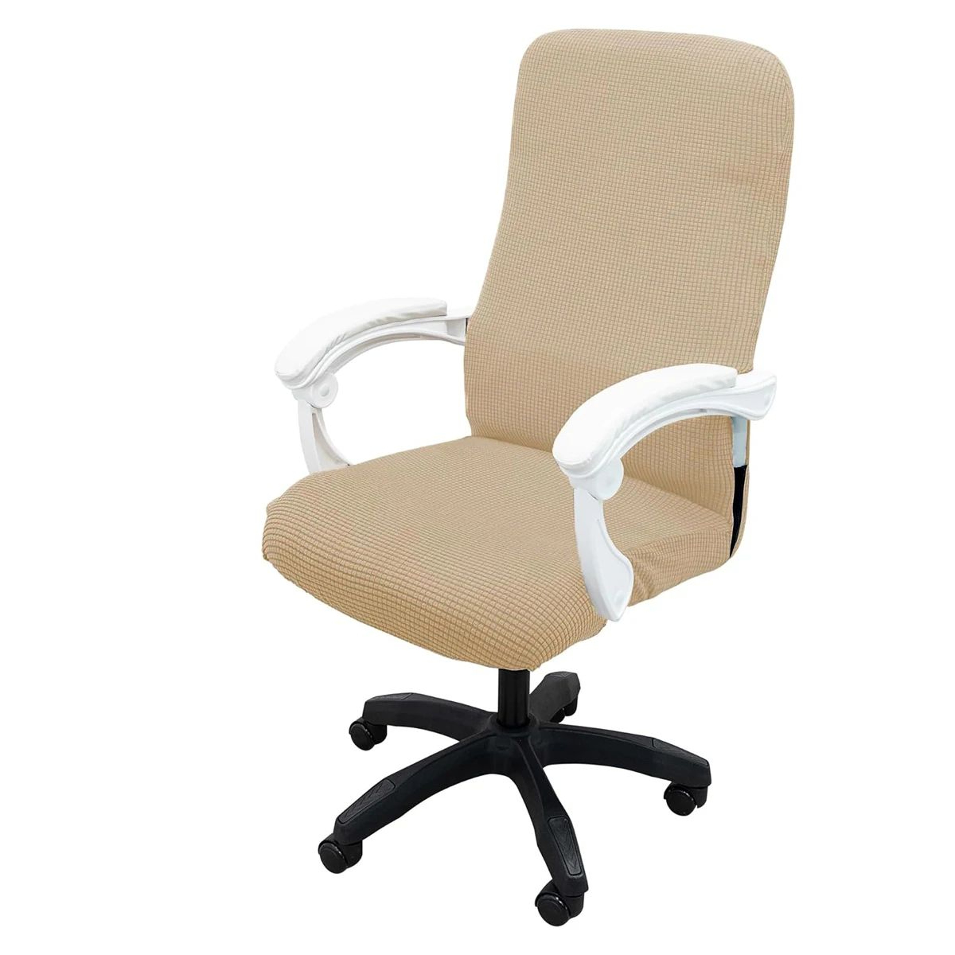 Premium Stretchable Office Chair Cover Dustproof  Pet Scratch Resistant 11