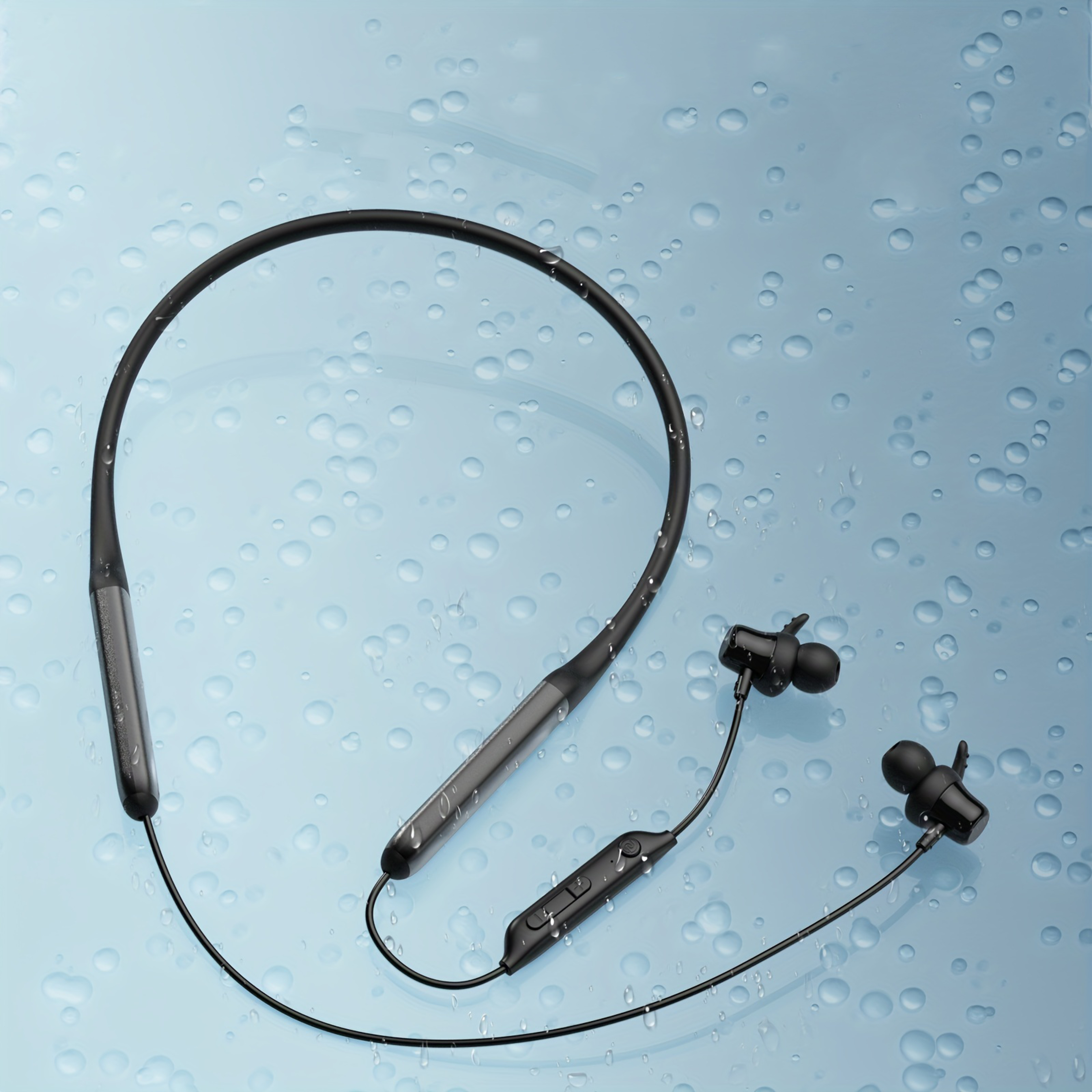 Wireless Neckband Earphones With Clear Mic  Anti Slip Controls For Running 4