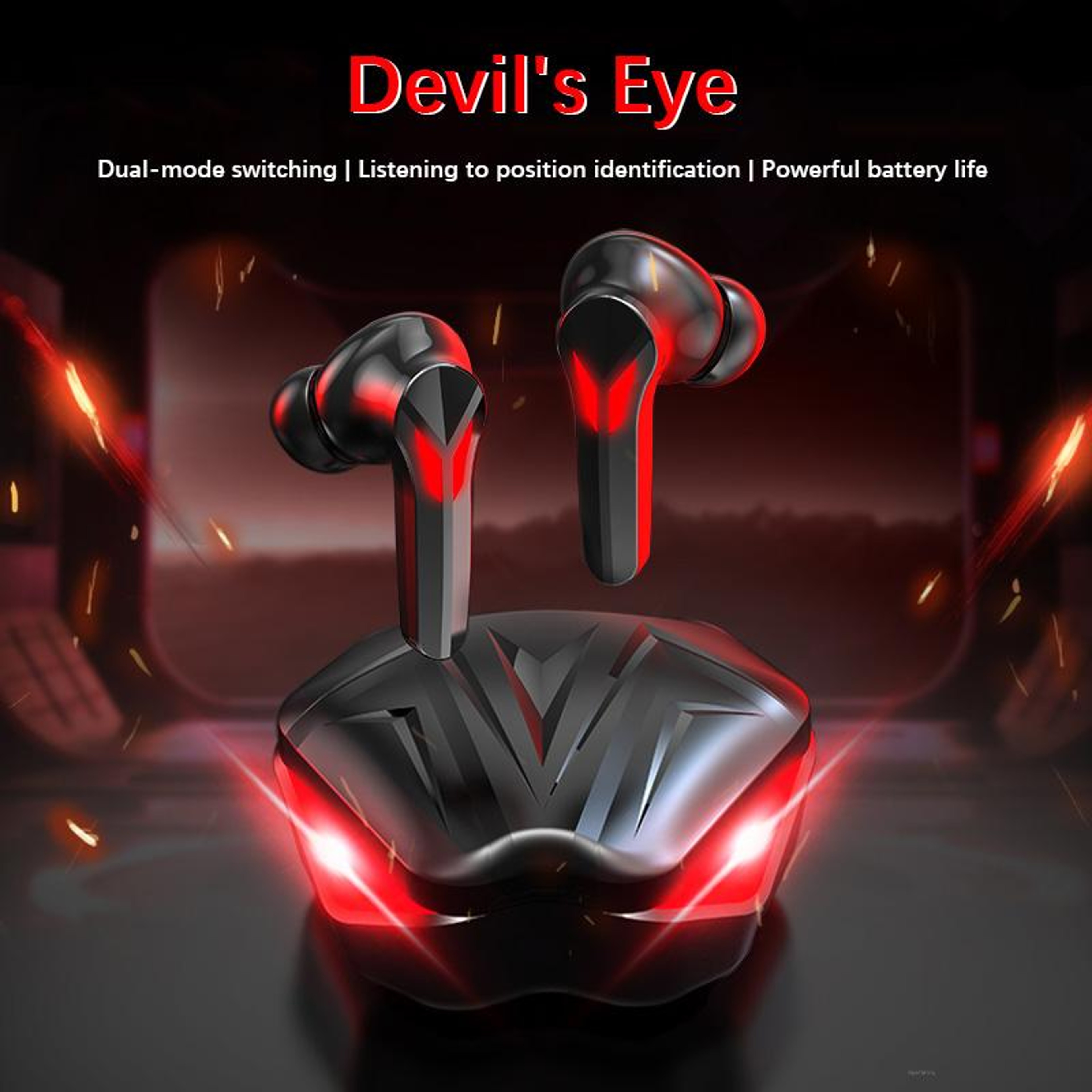 Premium Bluetooth Earphones Wireless Headphones with Mic HiFi Stereo & Noise Cancelling – view 1