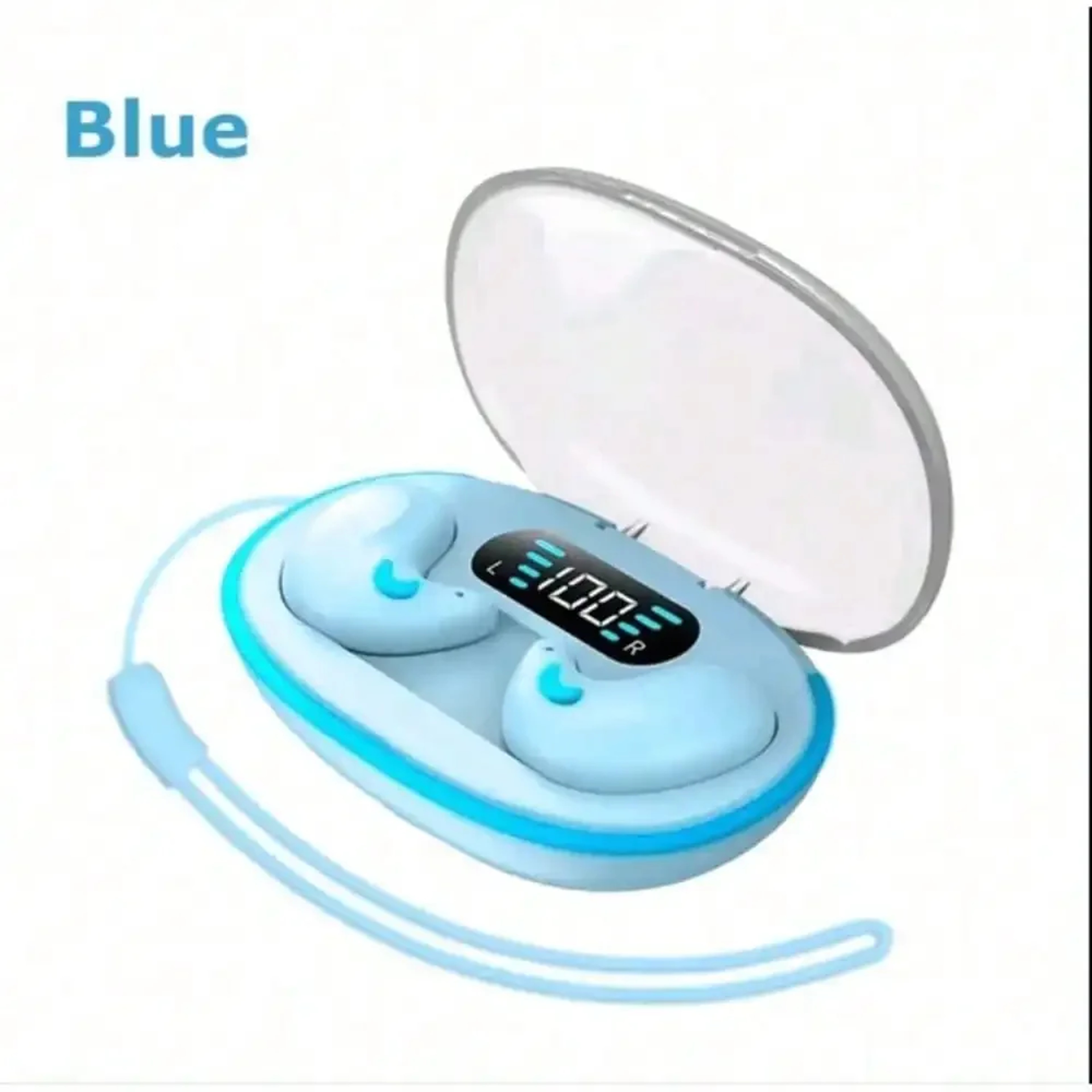 UltraComfort Sleeping Bluetooth Earbuds Wireless Waterproof Stereo Earpods With Mic 6