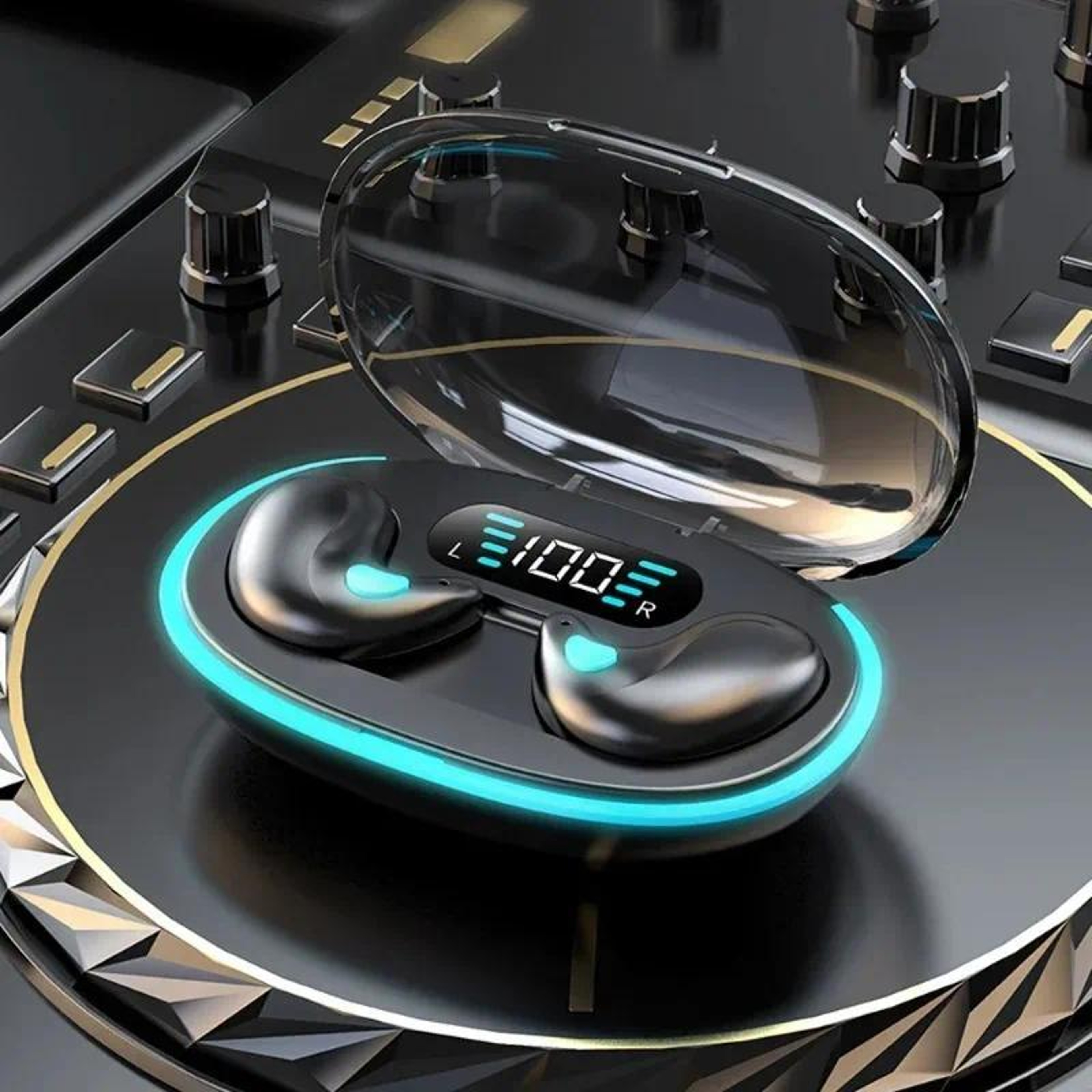 Premium TWS Wireless Bluetooth Earbuds Waterproof Stereo Earphones 1
