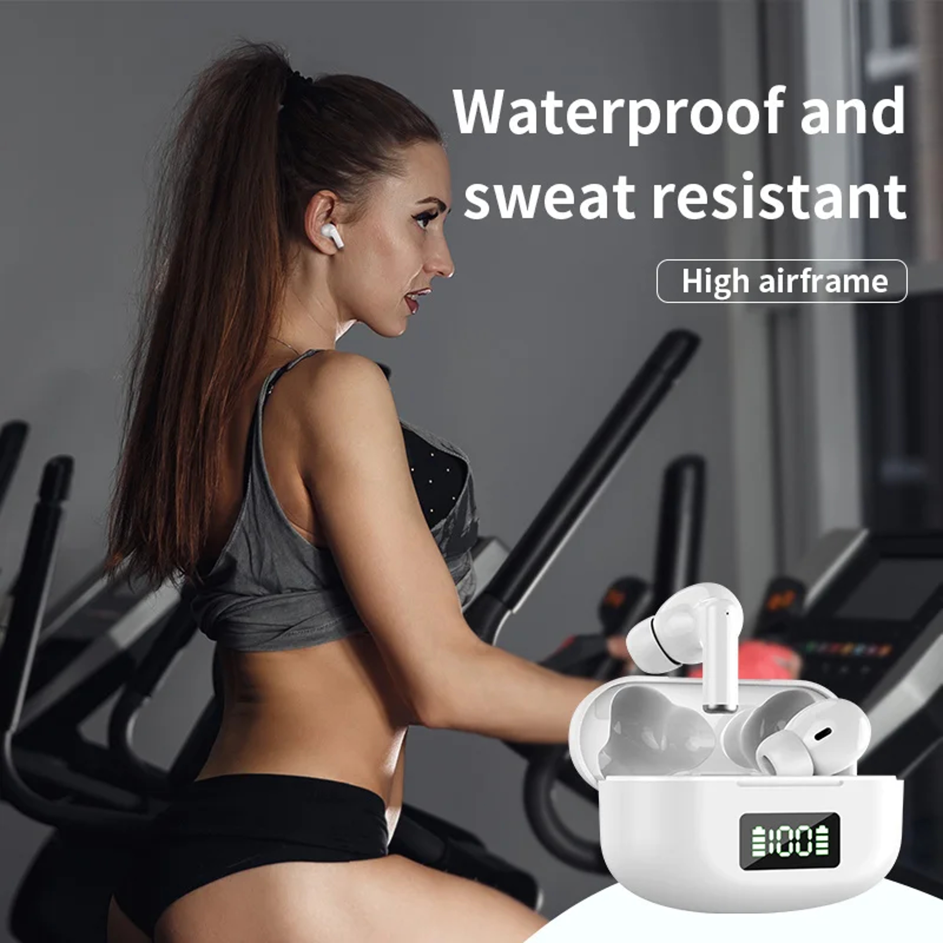 Premium Bluetooth Wireless Earbuds Sports TWS Earbuds with Noise Reduction & Long Playtime – view 6