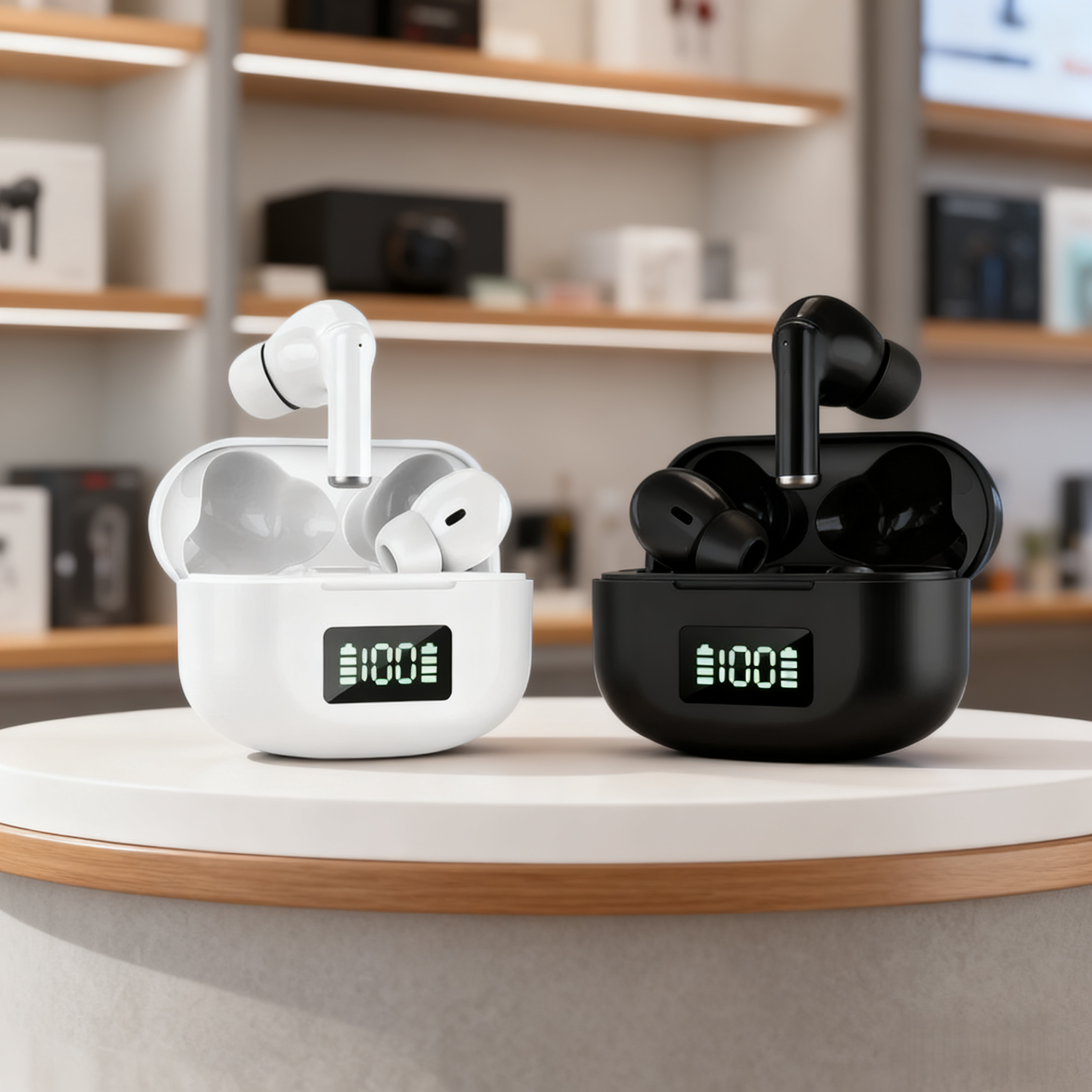 TWS Wireless Sports Earbuds Noise Cancelling Bluetooth Headphones – view 2
