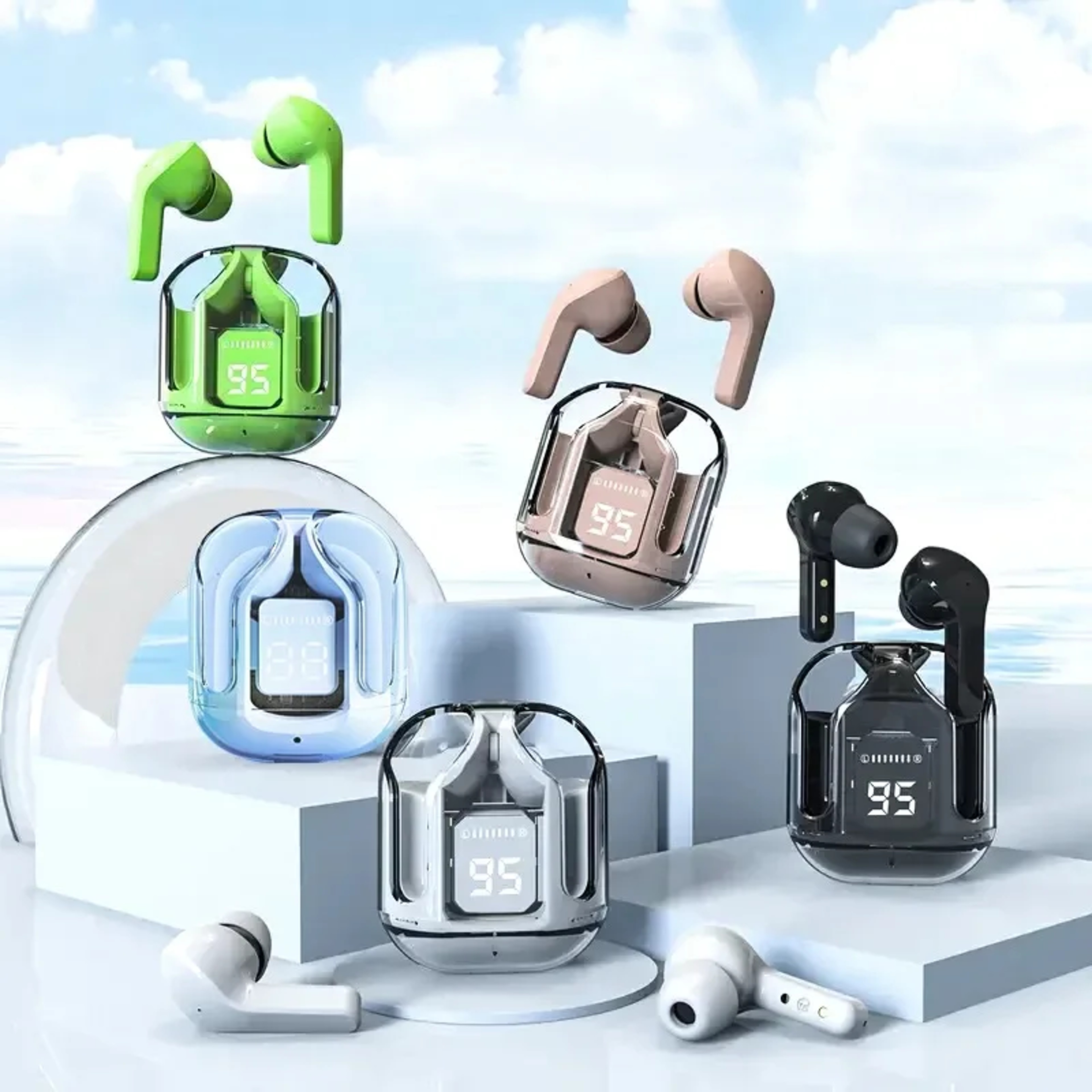 Mini TWS Wireless Earbuds with LED Power Display and Stereo Sound – view 4