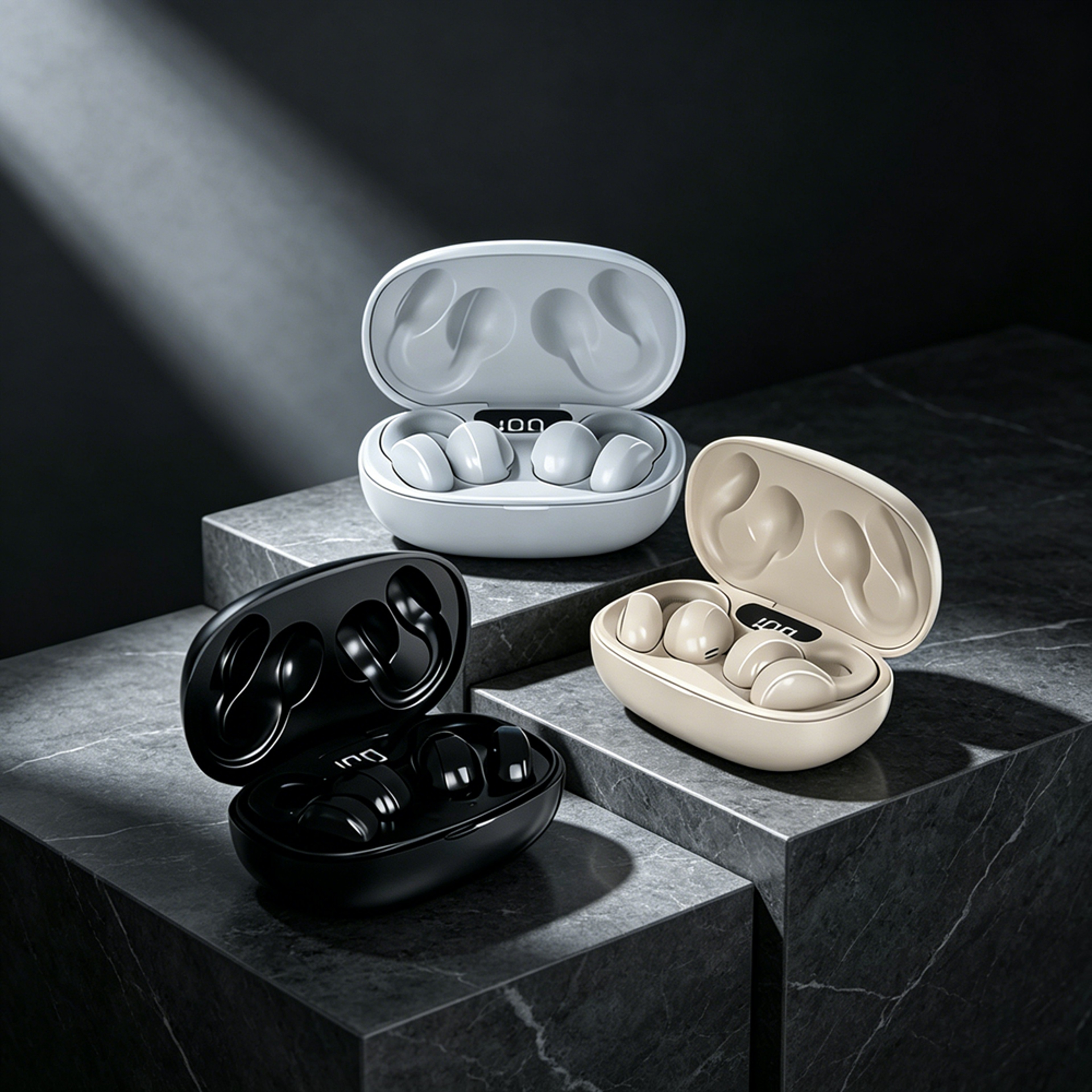 AeroStream Pro LED Display Wireless Earbuds with Noise Cancellation – view 1