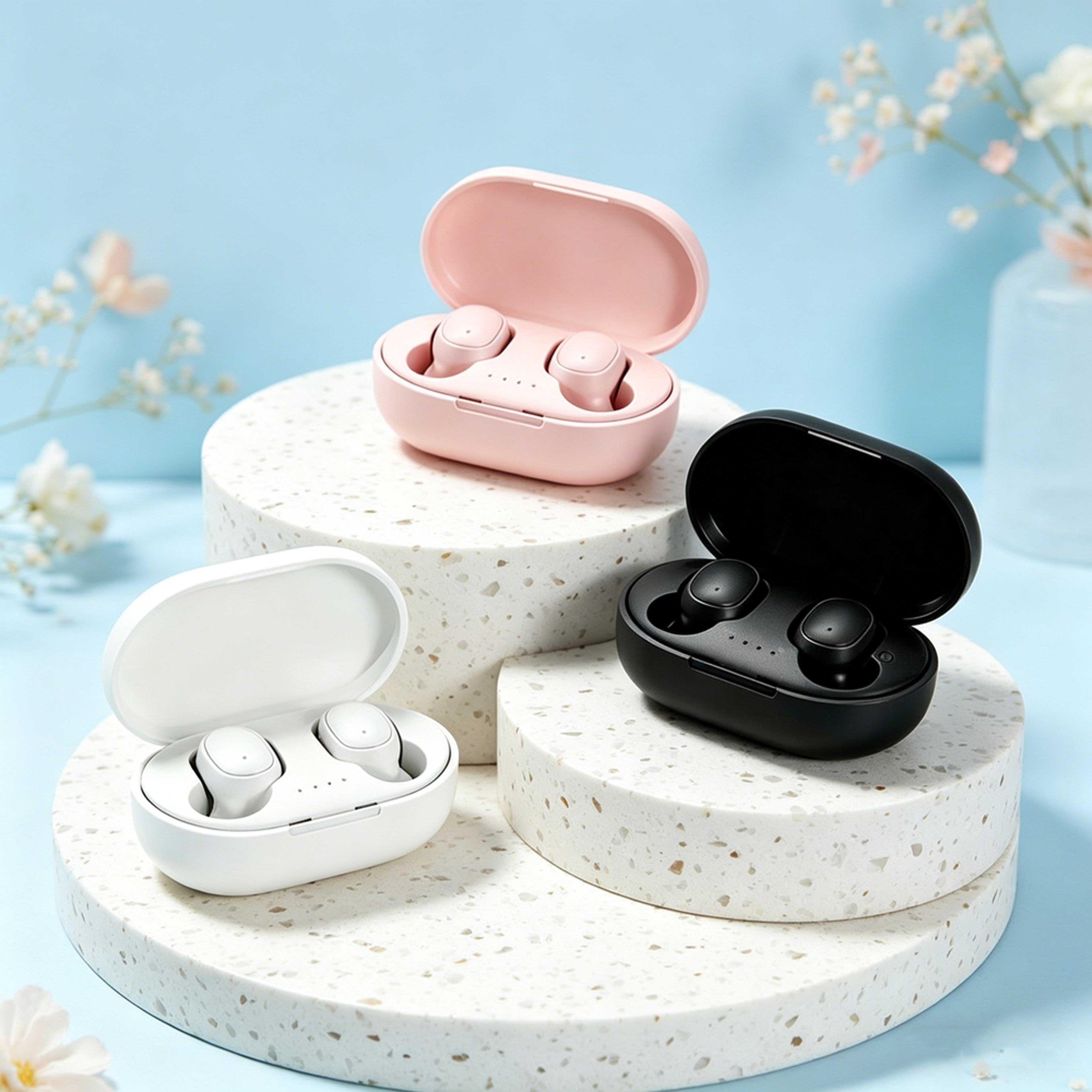 Wireless Earbuds TWS Bluetooth Headset with Mic for Music Sports and Gaming – view 1