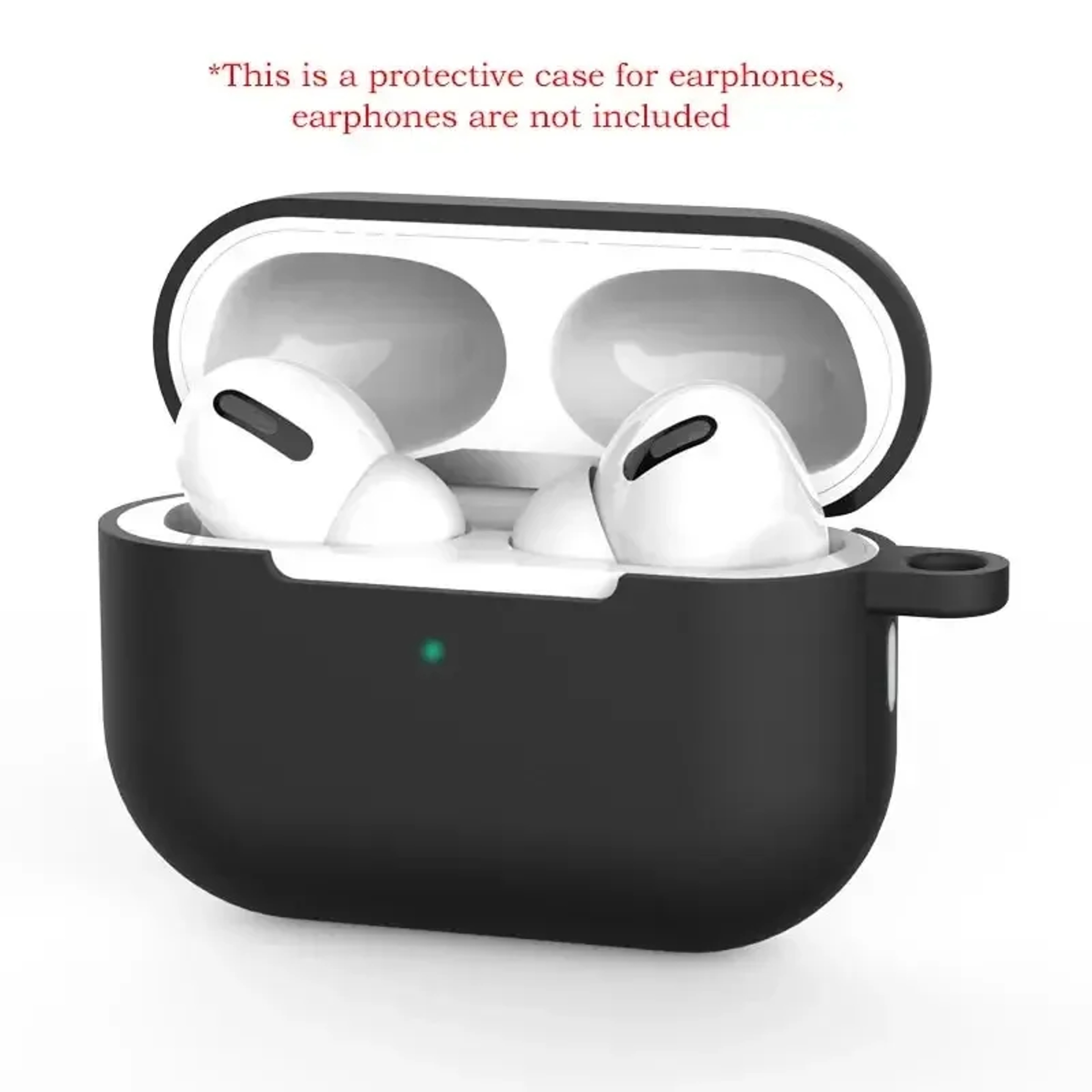 Soft Silicone AirPods Pro Protective Case Solid Color Cover 8