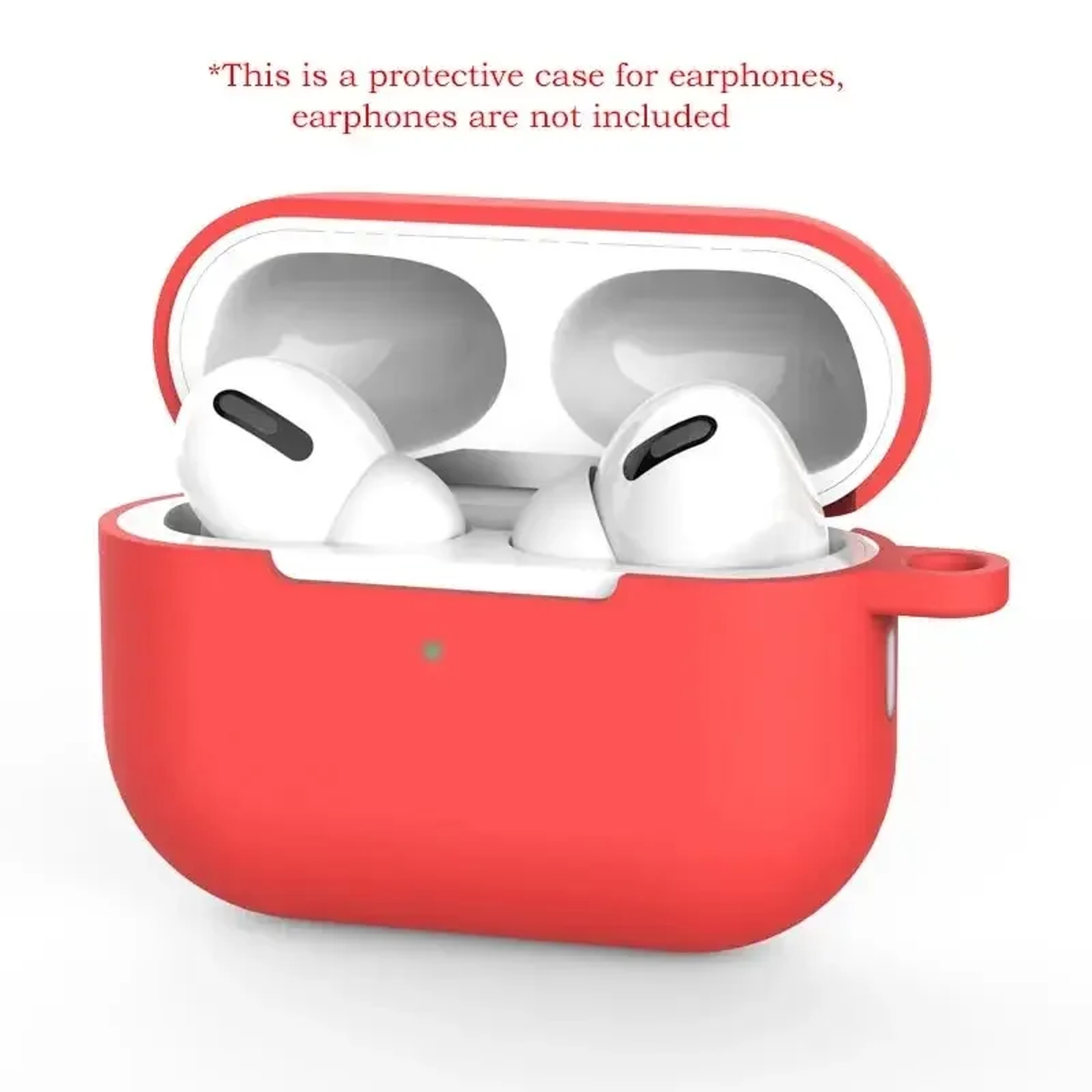 Soft Silicone AirPods Pro Protective Case Solid Color Cover 10