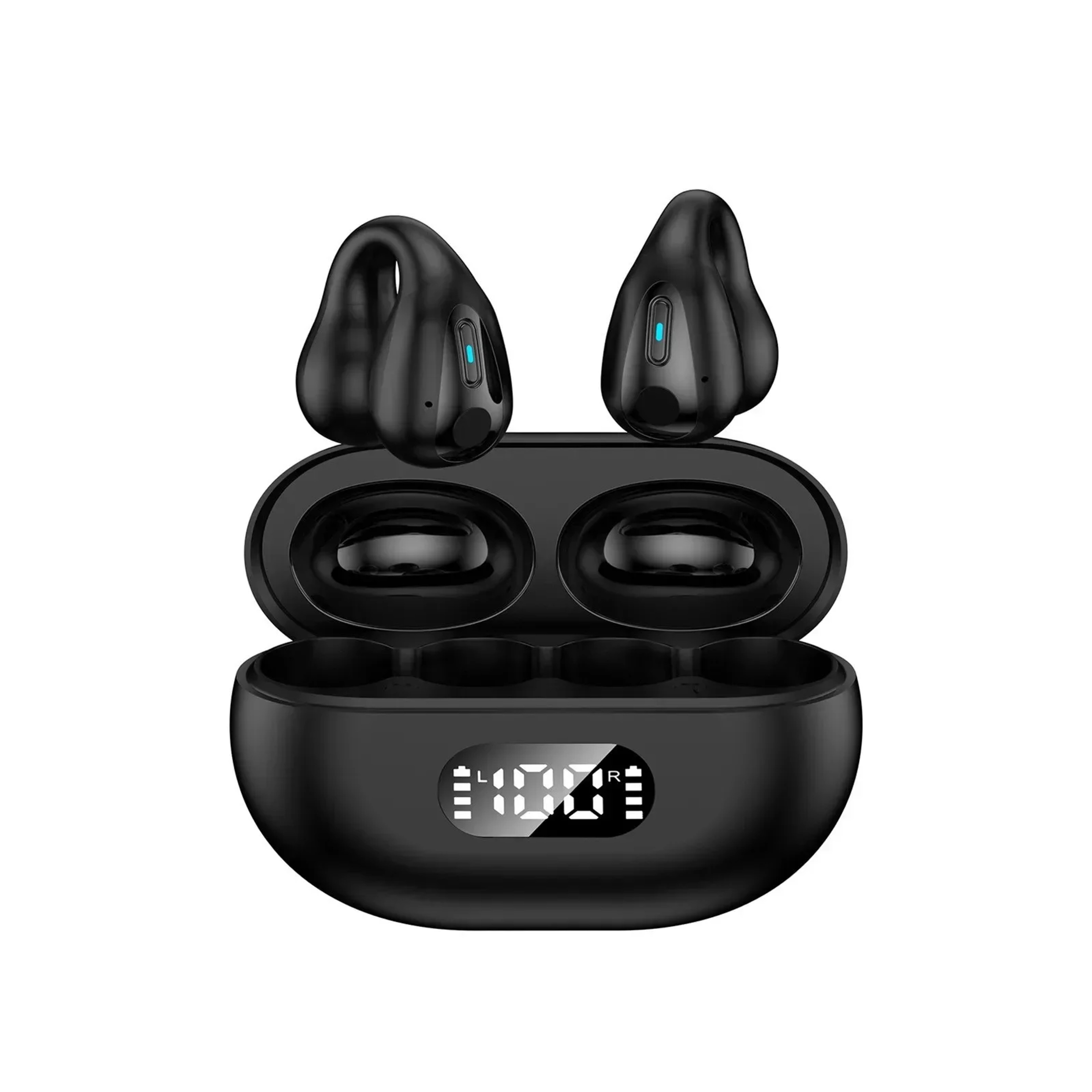 Open Ear Wireless Bone Conduction Earclips Bluetooth Sports Earbuds – view 9